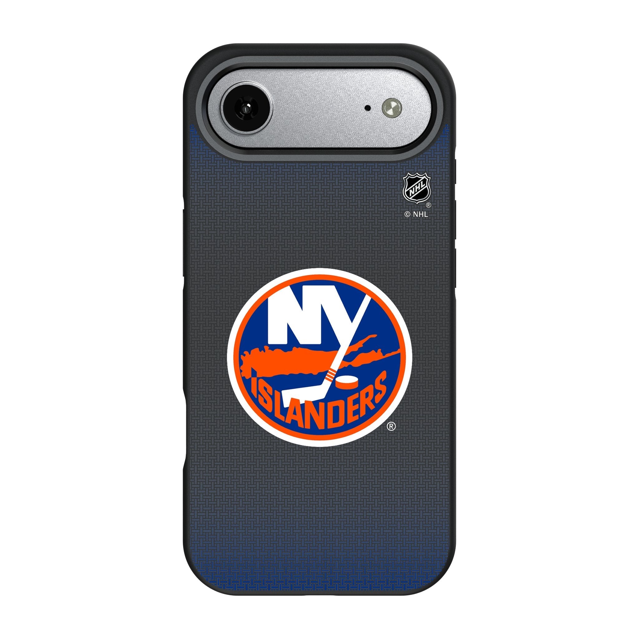 New York Islanders Linen Bump Phone Case for Apple iPhone 17 Series 3