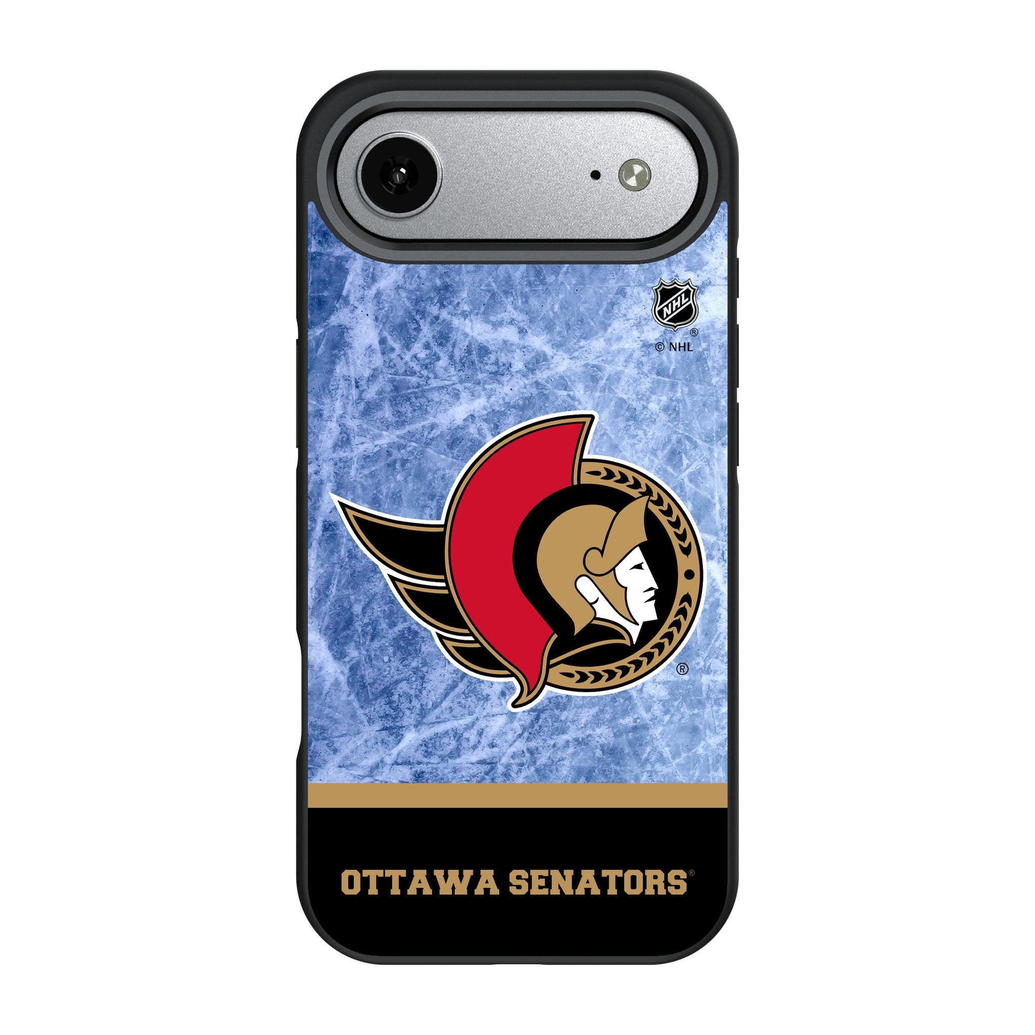 Ottawa Senators Ice Wordmark Bump Phone Case for Apple iPhone 17 Series 3