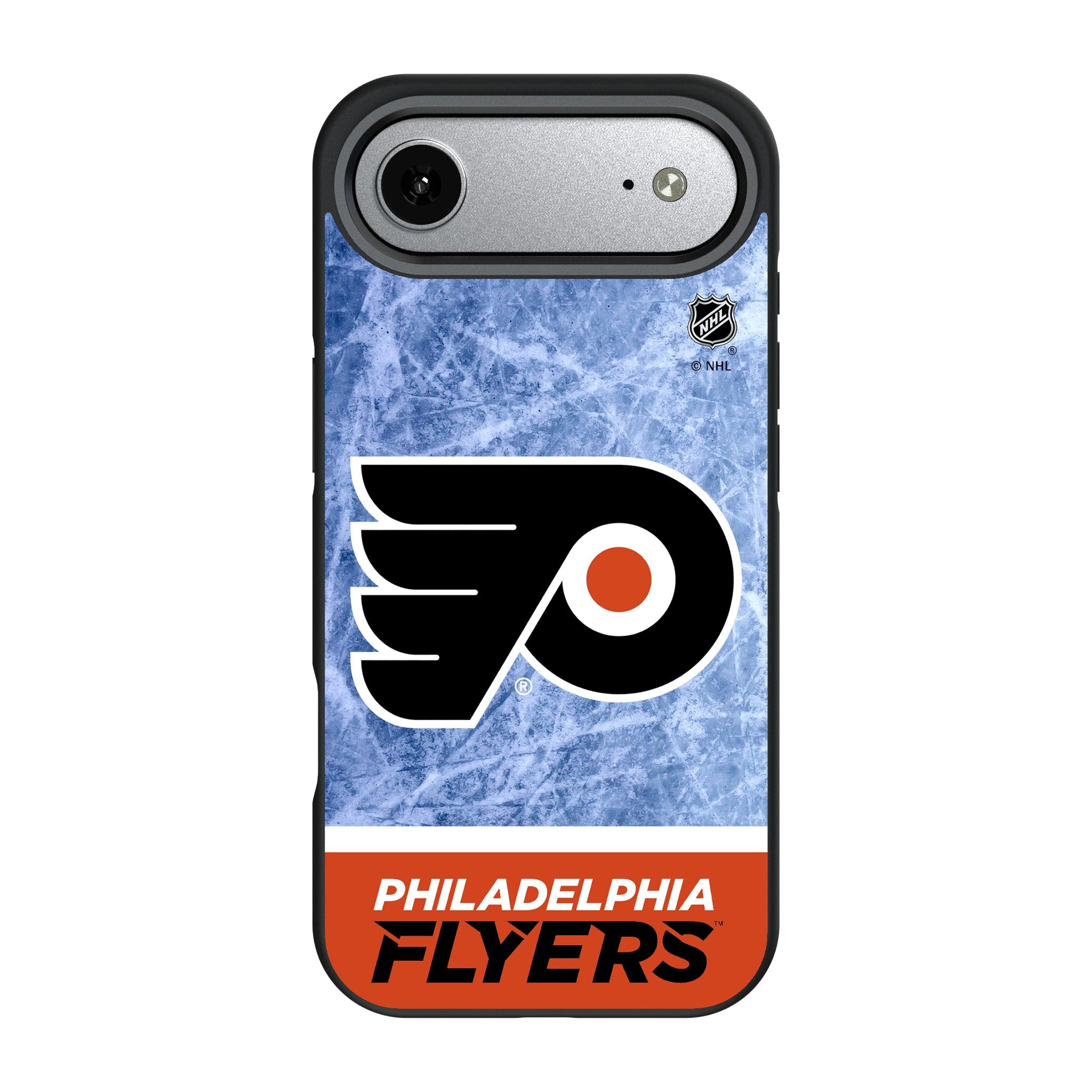 Philadelphia Flyers Ice Wordmark Bump Phone Case for Apple iPhone 17 Series 3