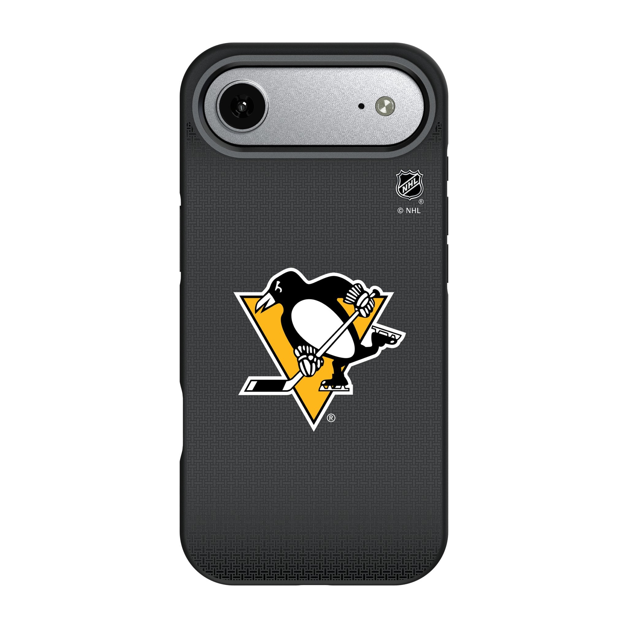 Pittsburgh Penguins Linen Bump Phone Case for Apple iPhone 17 Series 3