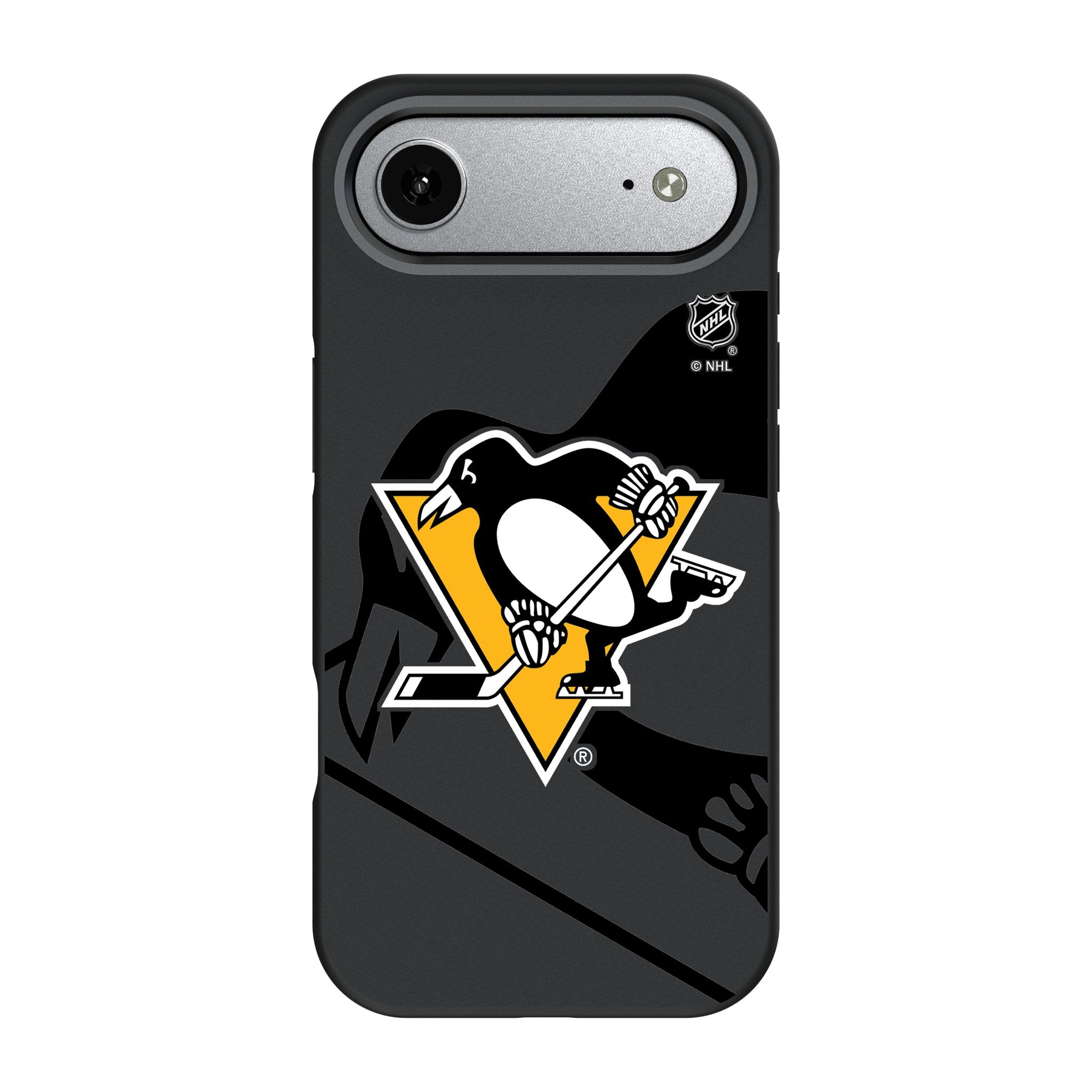 Pittsburgh Penguins Monocolor Tilt Bump Phone Case for Apple iPhone 17 Series 3