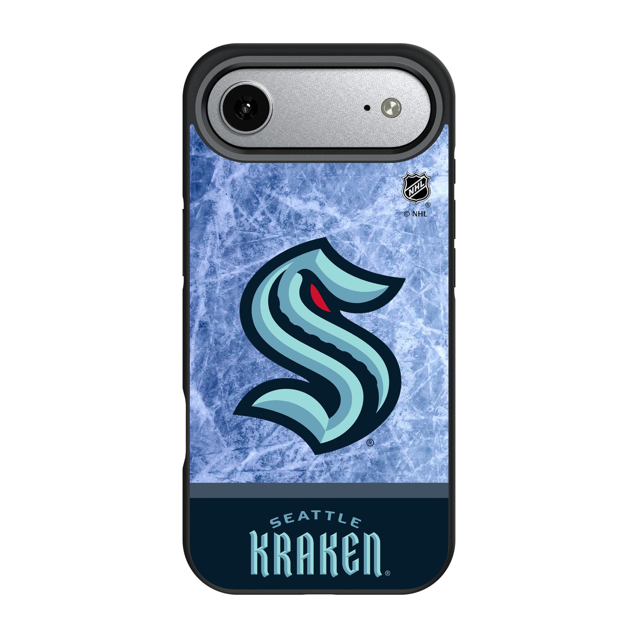 Seattle Kraken Ice Wordmark Bump Phone Case for Apple iPhone 17 Series 3