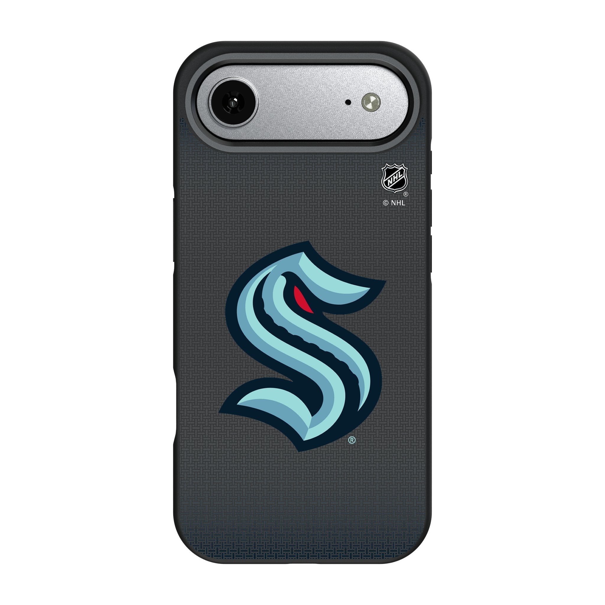 Seattle Kraken Linen Bump Phone Case for Apple iPhone 17 Series 3