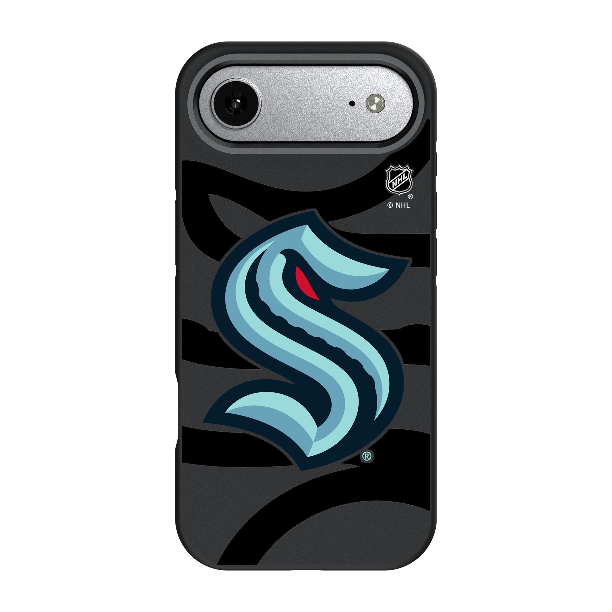Seattle Kraken Monocolor Tilt Bump Phone Case for Apple iPhone 17 Series 3
