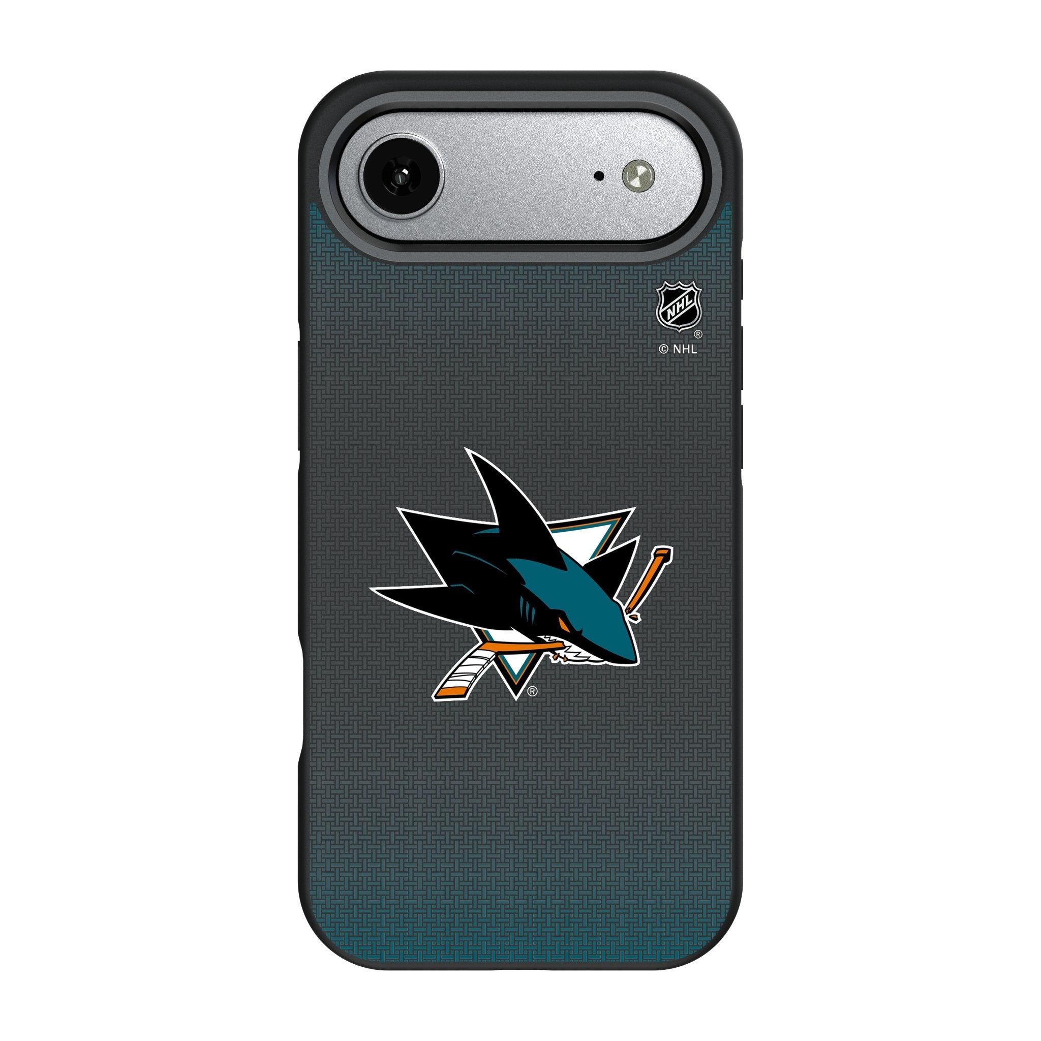 San Jose Sharks Linen Bump Phone Case for Apple iPhone 17 Series 3