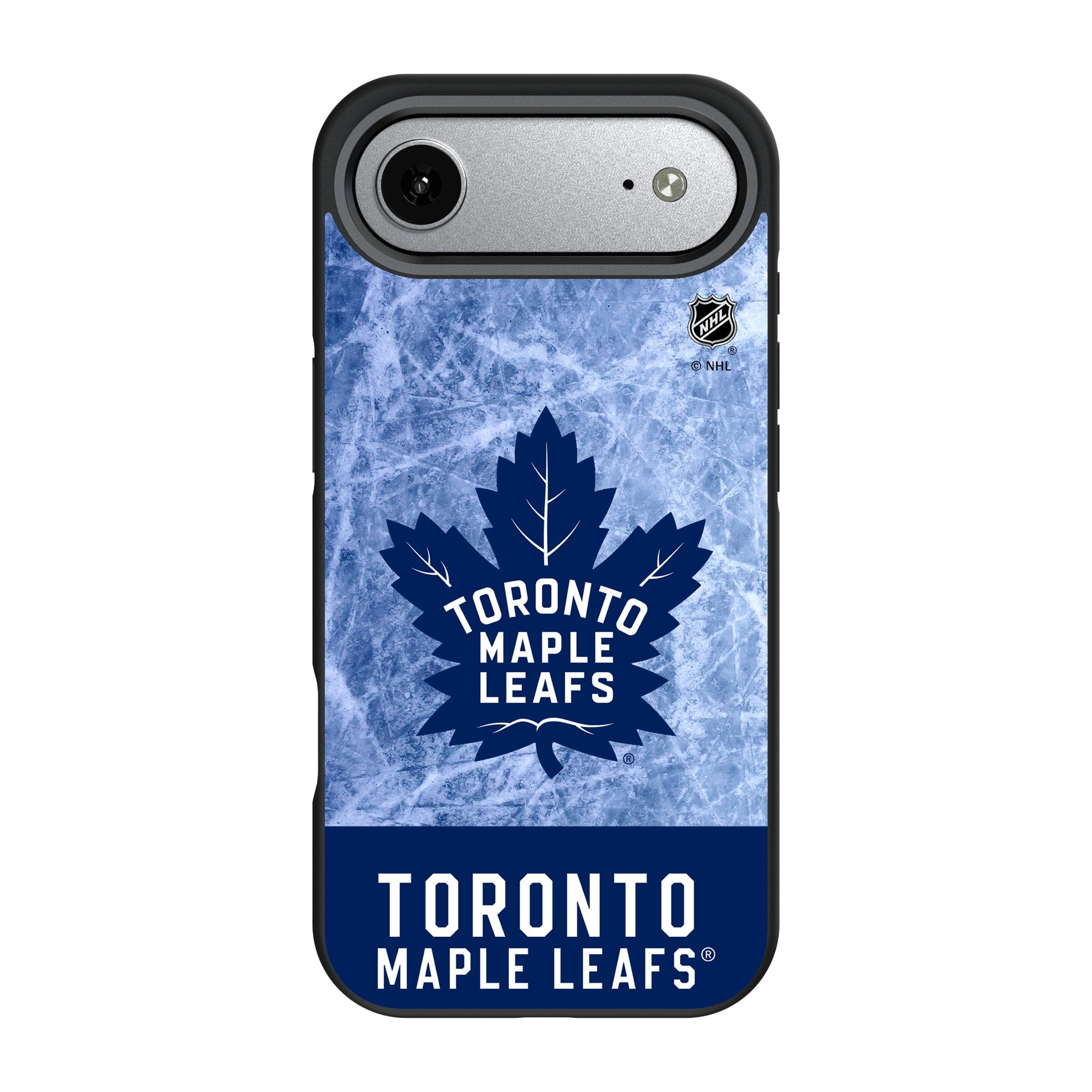 Toronto Maple Leafs Ice Wordmark Bump Phone Case for Apple iPhone 17 Series 3