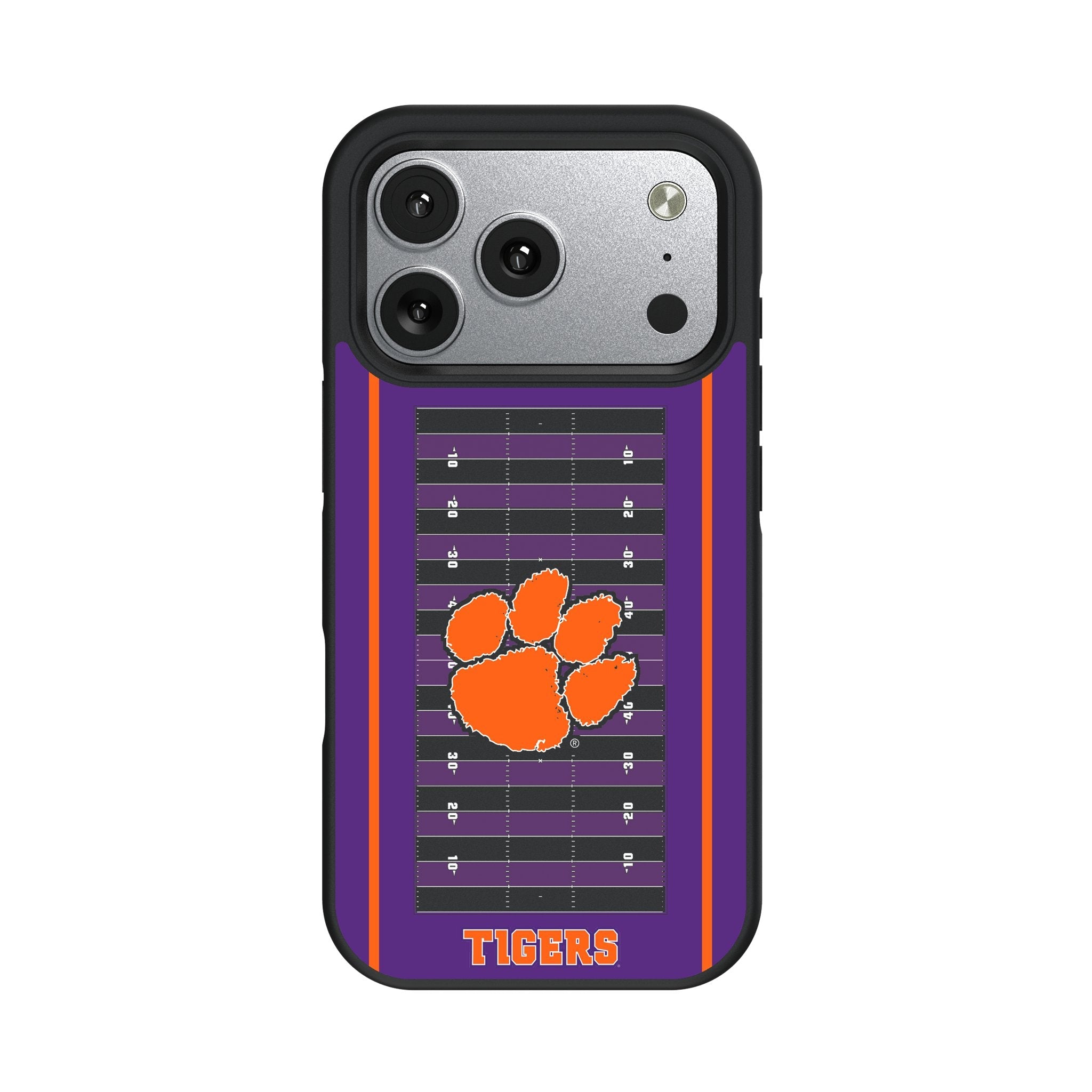 Clemson University Tigers Field Bump Phone Case for Apple iPhone 17 Series 2