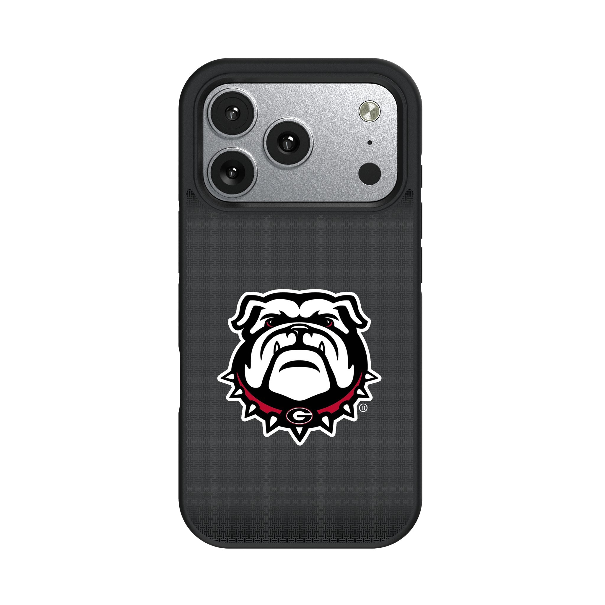 University of Georgia Bulldogs Uga Linen Bump Phone Case for Apple iPhone 17 Series 2