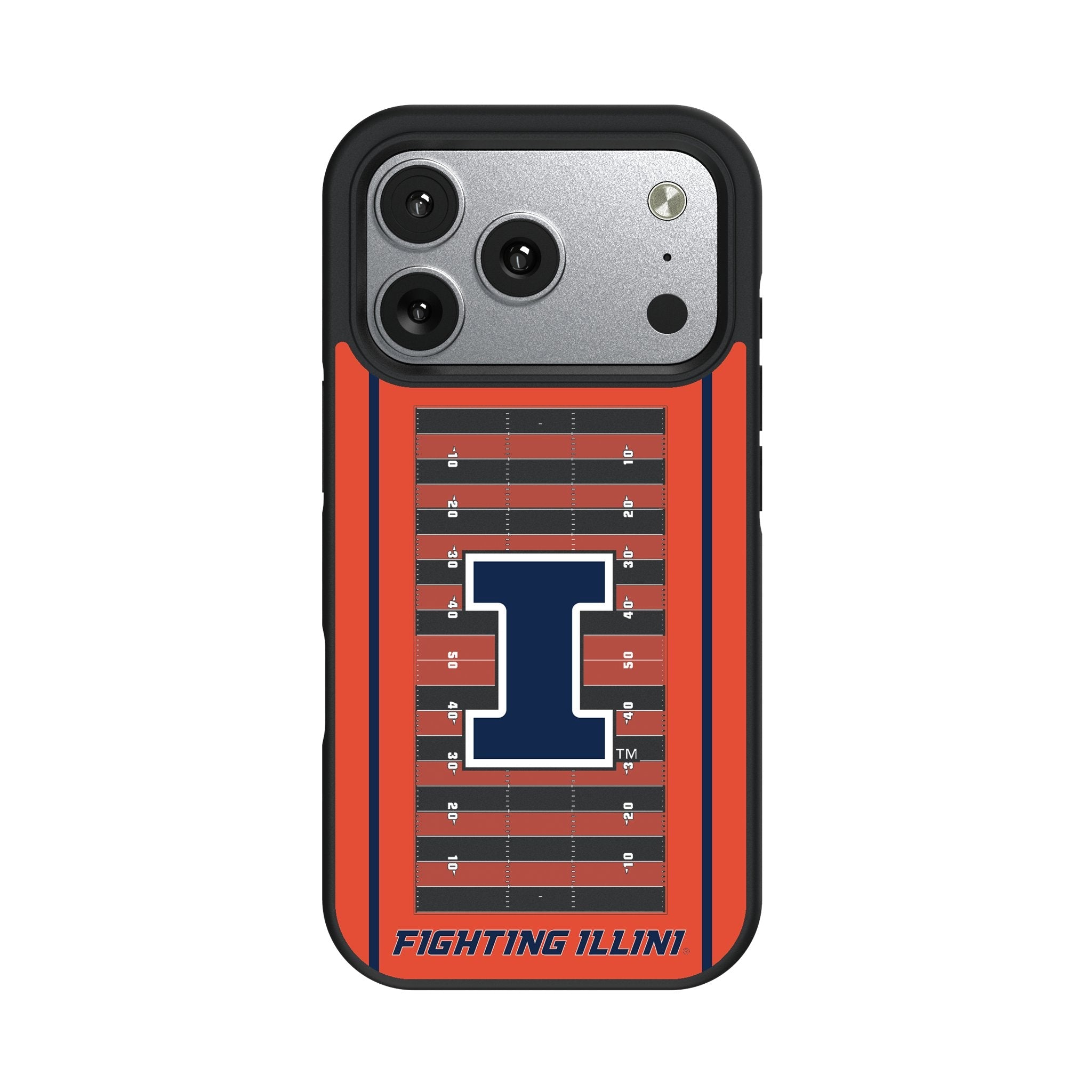 University of Illinois Fighting Illini Field Bump Phone Case for Apple iPhone 17 Series 2
