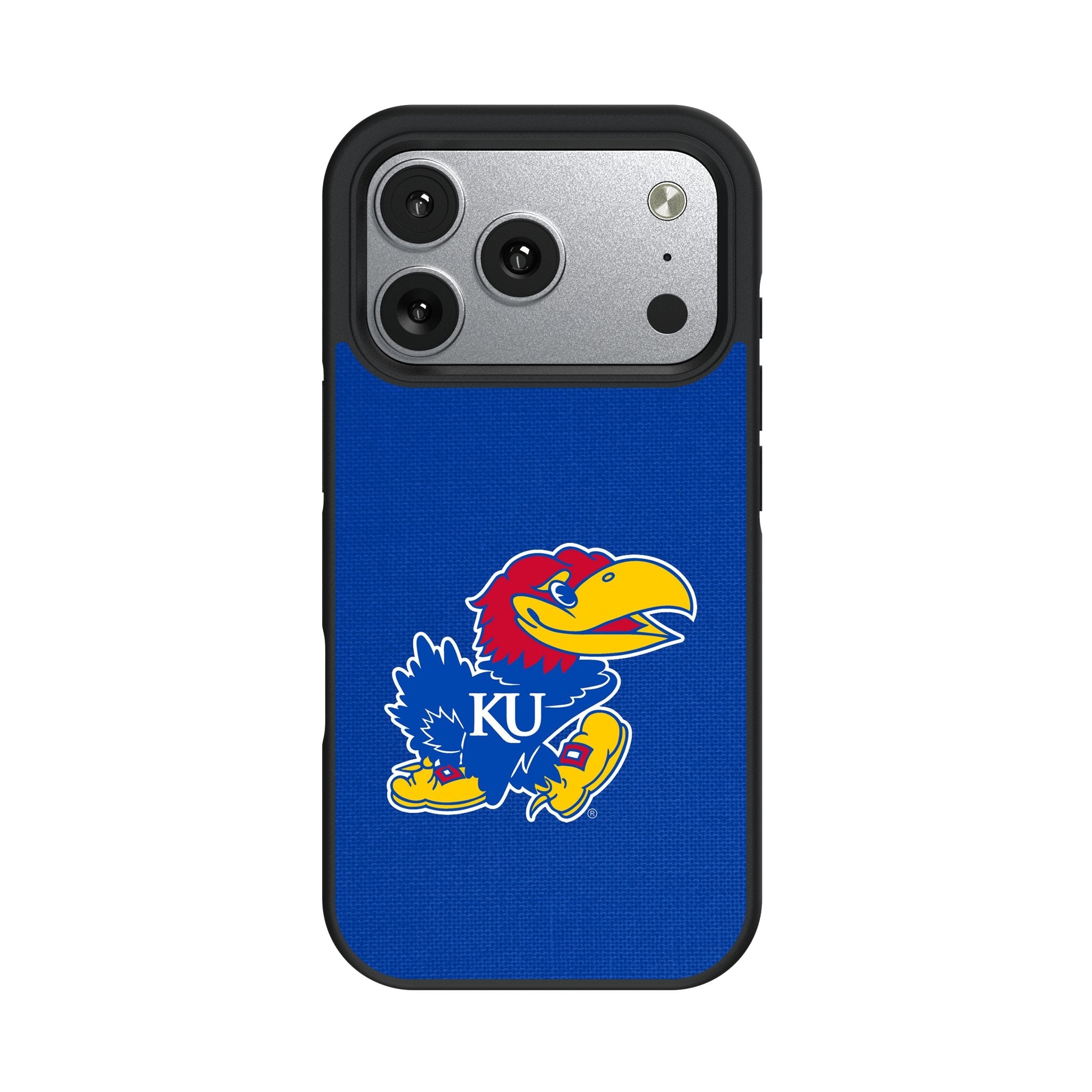 University of Kansas Jayhawks Solid Bump Phone Case for Apple iPhone 17 Series