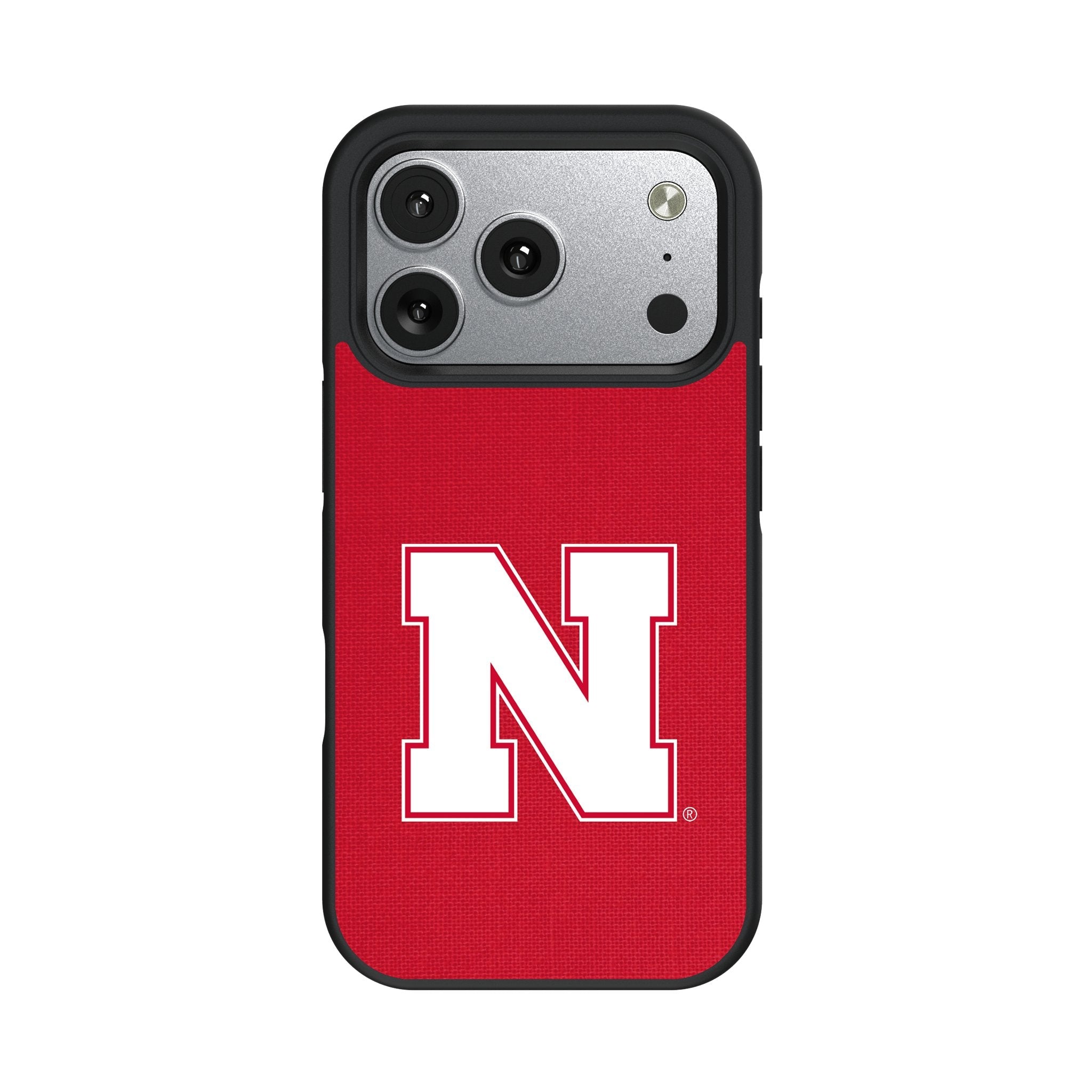 University of Nebraska Huskers Block N Solid Bump Phone Case for Apple iPhone 17 Series 2