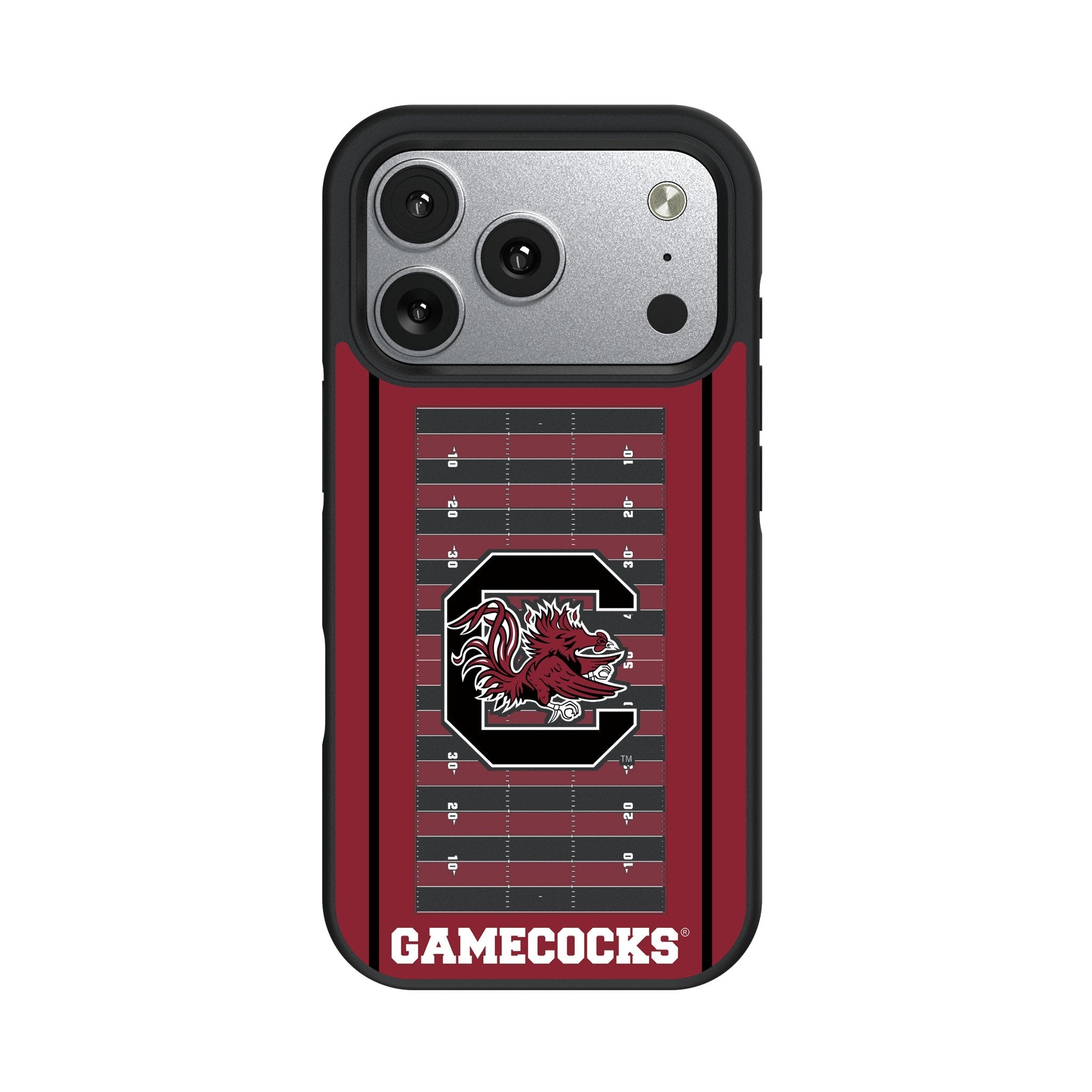 University of South Carolina Gamecocks Field Bump Phone Case for Apple iPhone 17 Series