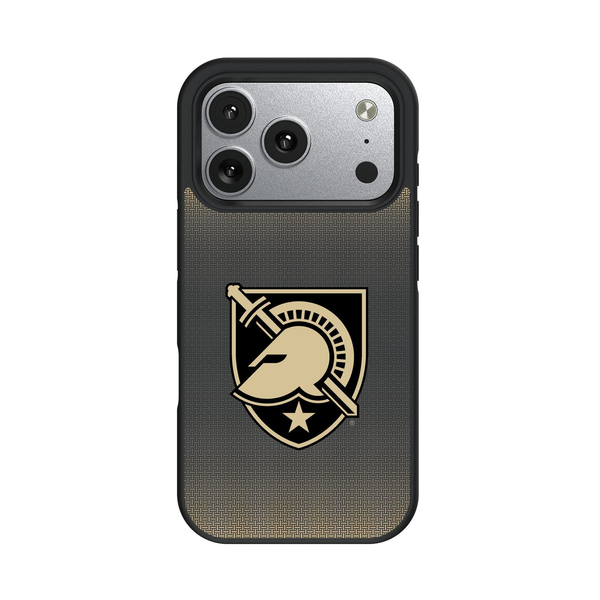 United States Military Academy Black Knights Linen Bump Phone Case for Apple iPhone 17 Series 2