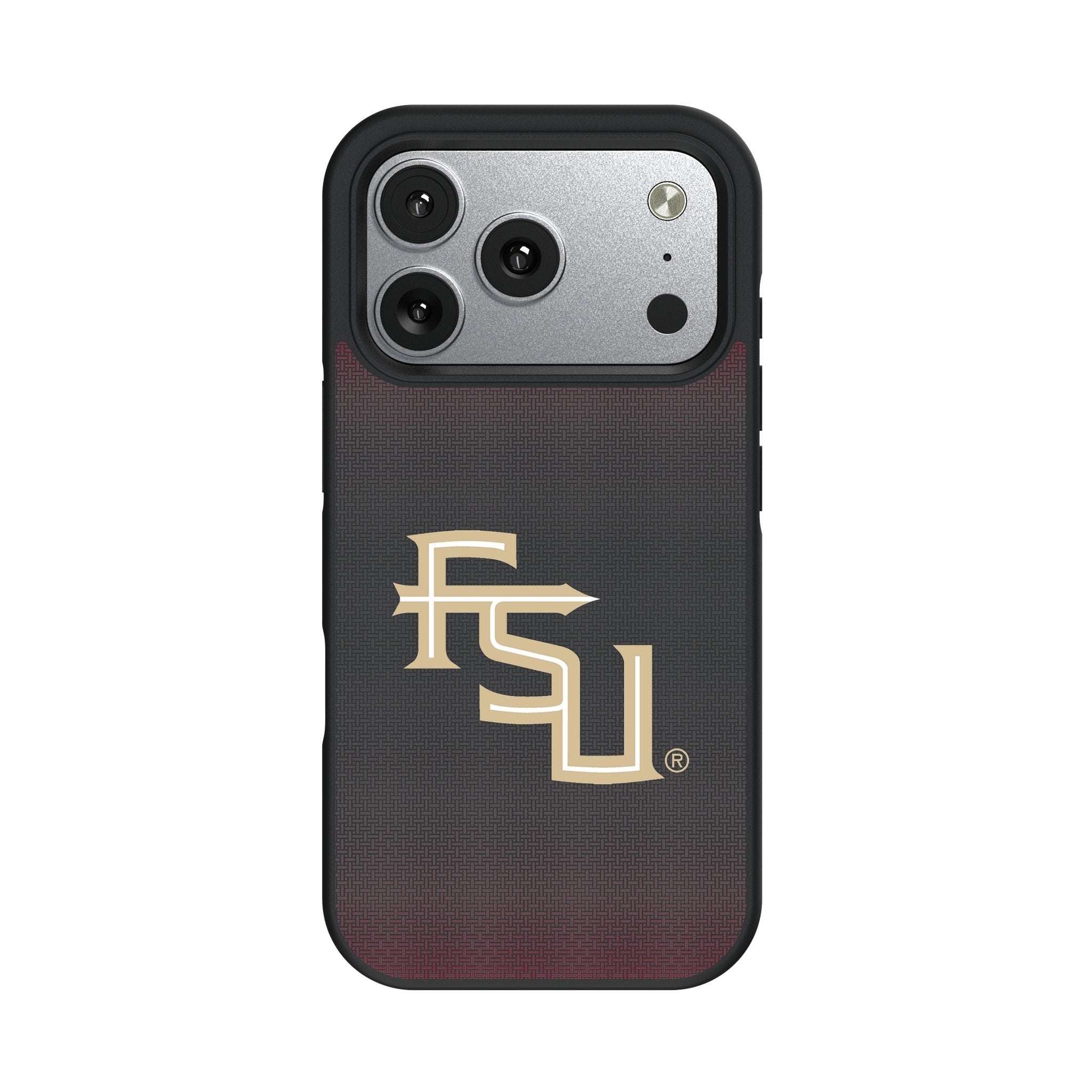 Florida State University Seminoles Athletic Wordmark Linen Bump Phone Case for Apple iPhone 17 Series