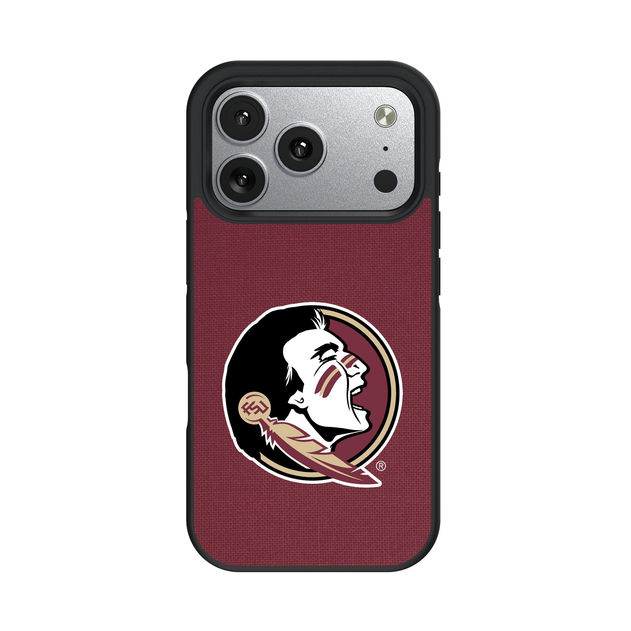 Florida State University Seminoles Solid Bump Phone Case for Apple iPhone 17 Series