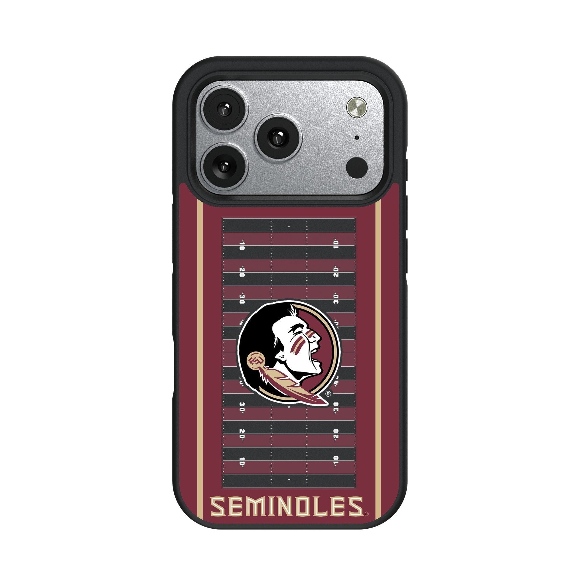 Florida State University Seminoles Field Bump Phone Case for Apple iPhone 17 Series