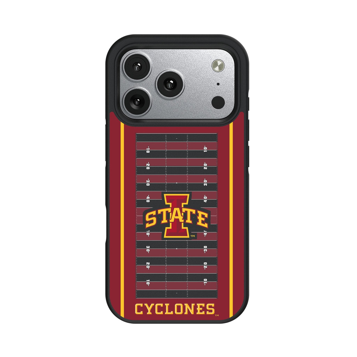 Iowa State University Cyclones Field Bump Phone Case for Apple iPhone 17 Series