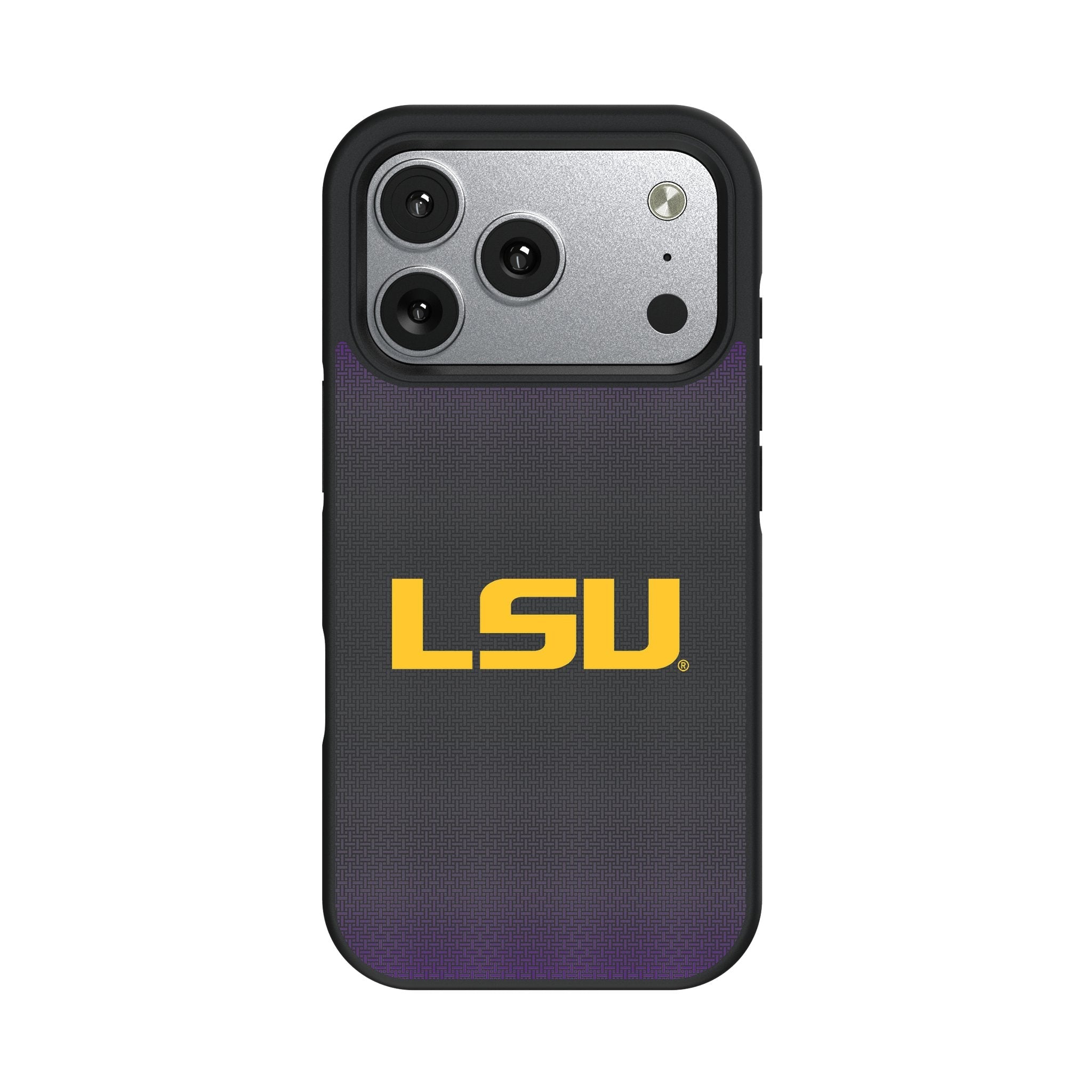 Louisiana State University Tigers Linen Bump Phone Case for Apple iPhone 17 Series