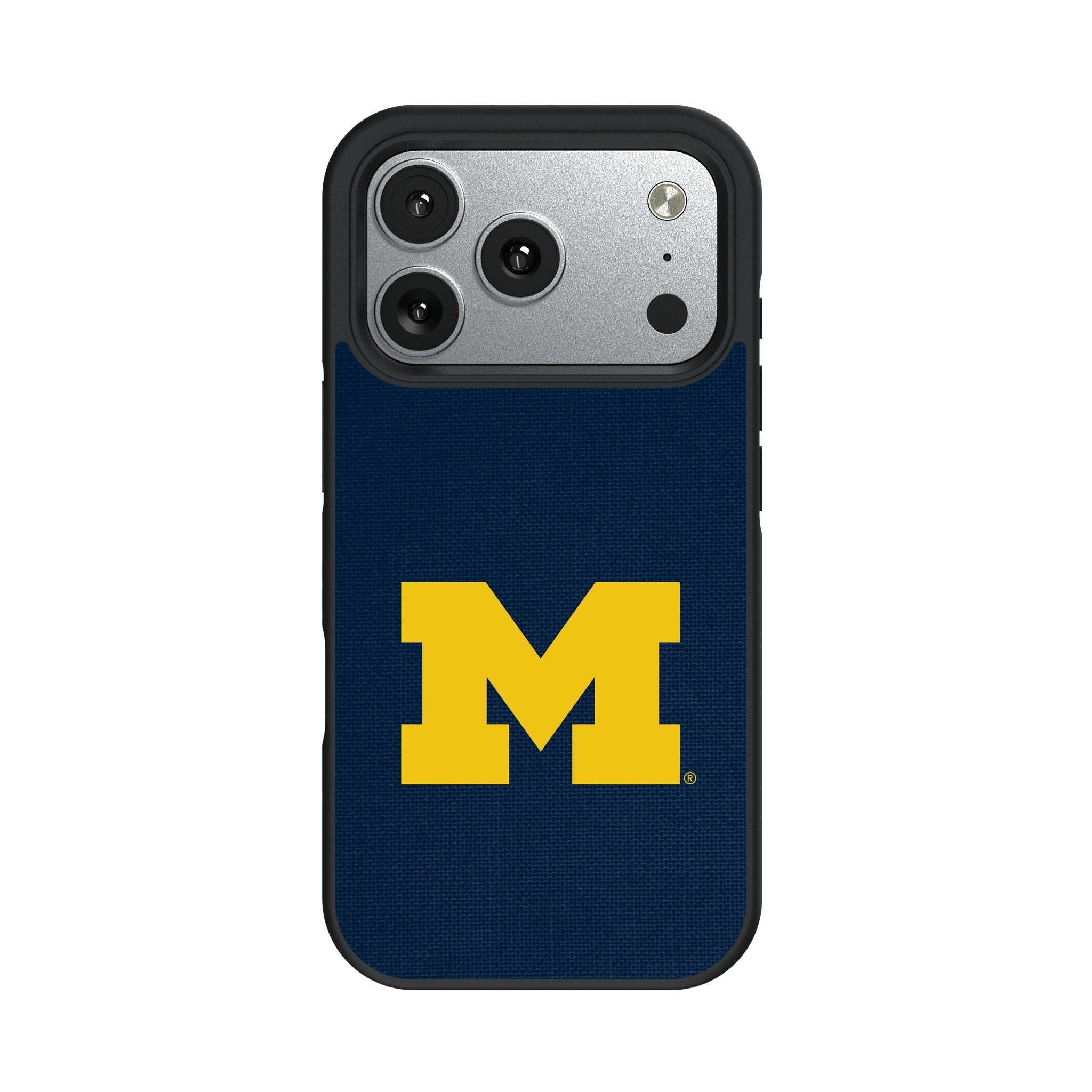 University of Michigan Wolverines Solid Bump Phone Case for Apple iPhone 17 Series