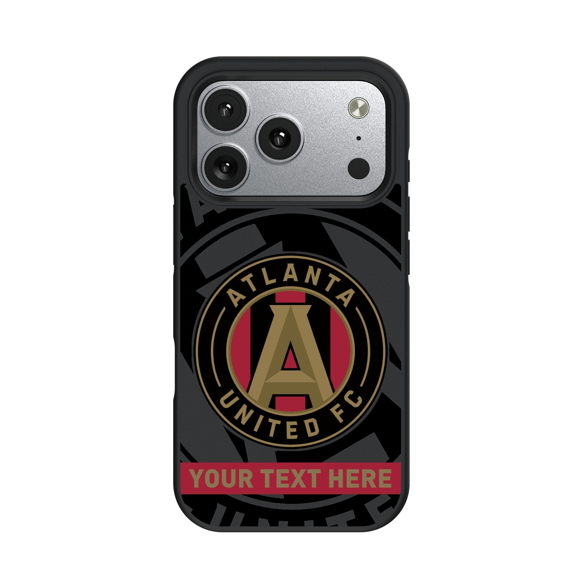 Atlanta United FC Personalized Tilt Bump Phone Case for Apple iPhone 17 Series 2