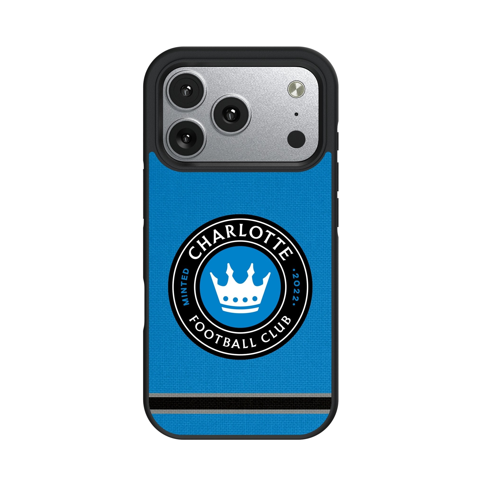 Charlotte FC Stripe Bump Phone Case for Apple iPhone 17 Series 2