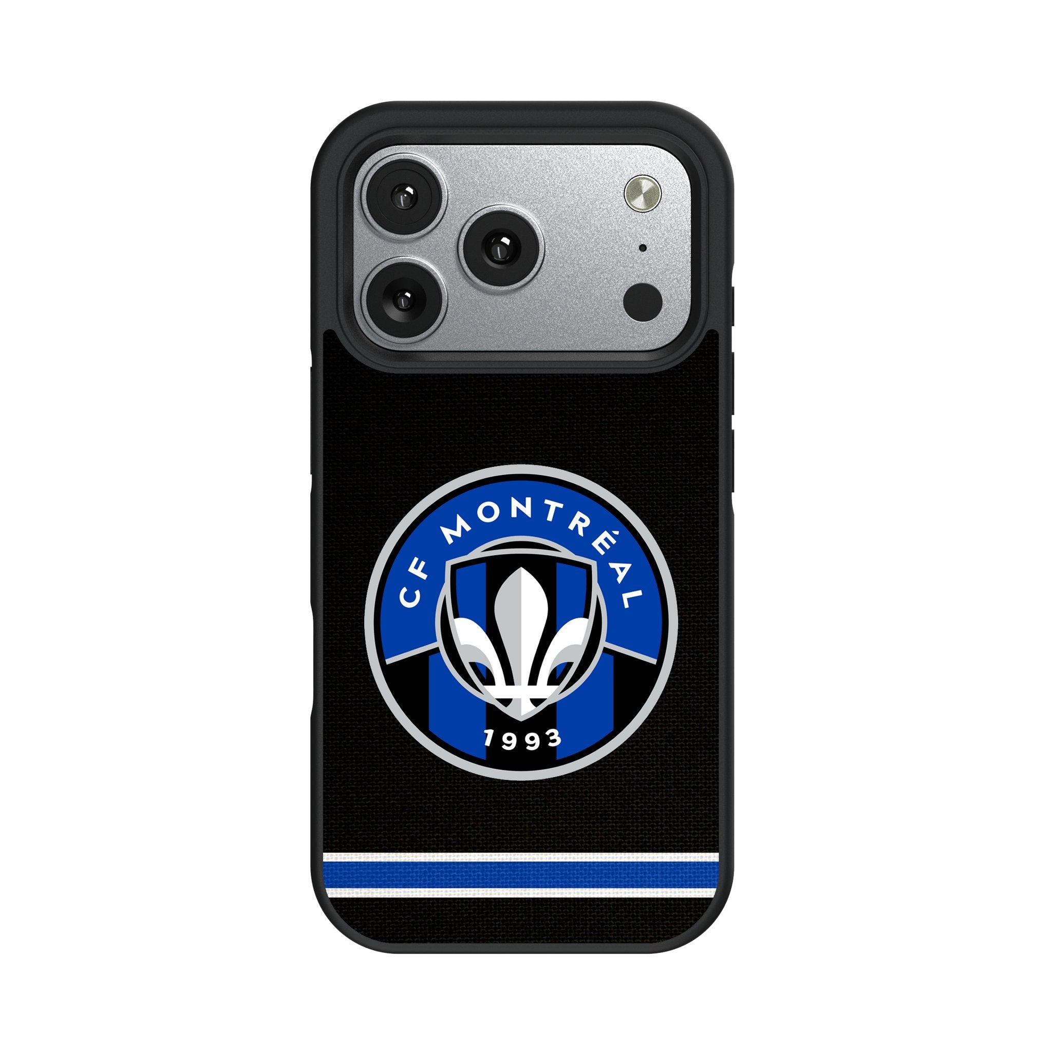 CF Montreal Stripe Bump Phone Case for Apple iPhone 17 Series