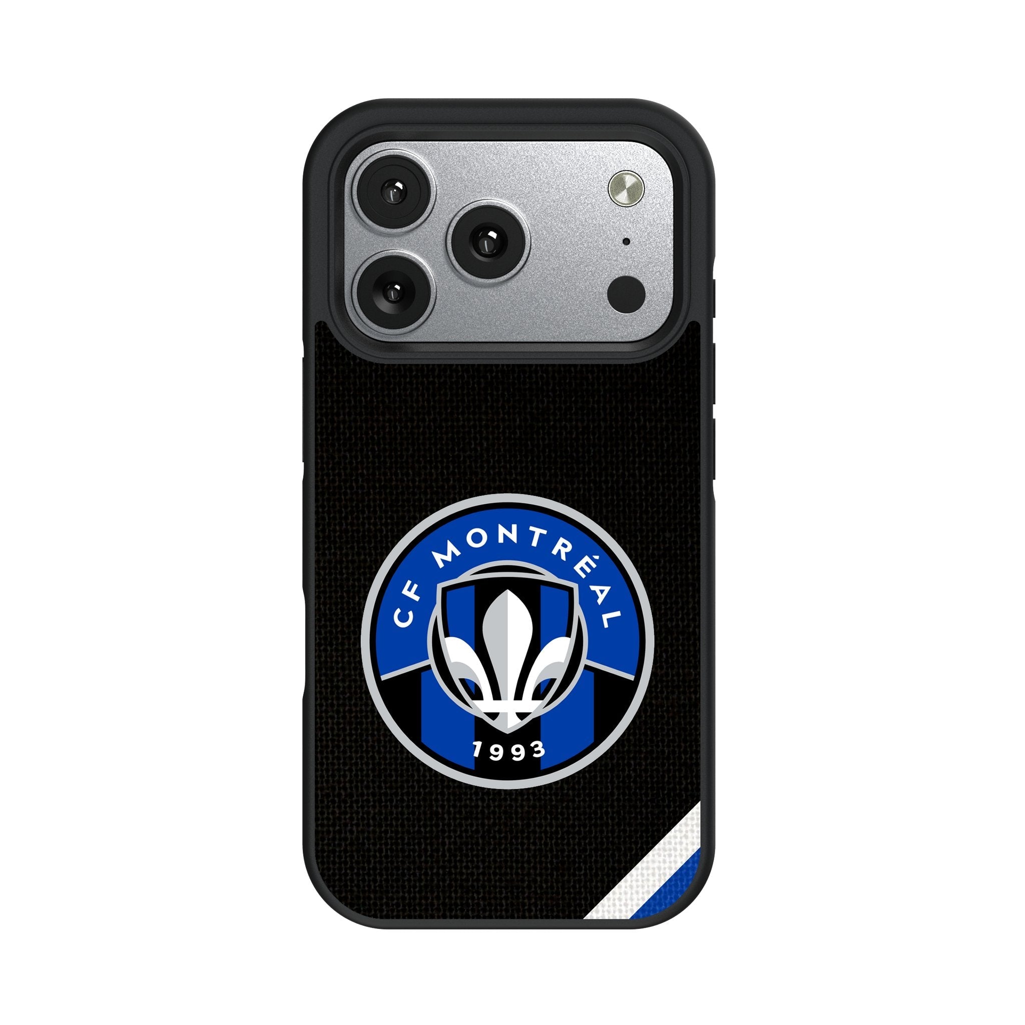 CF Montreal Diagonal Stripe Bump Phone Case for Apple iPhone 17 Series