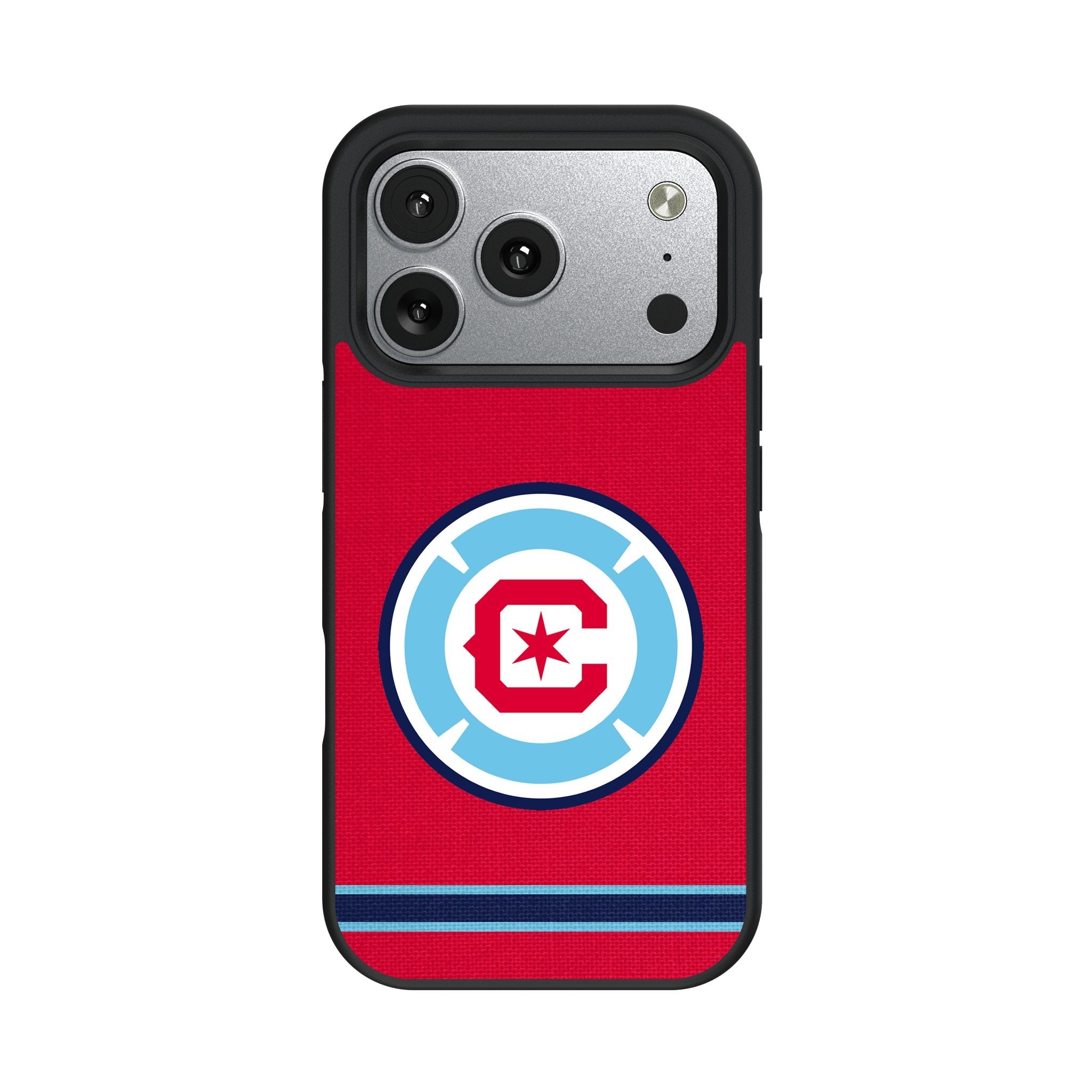Chicago Fire Stripe Bump Phone Case for Apple iPhone 17 Series