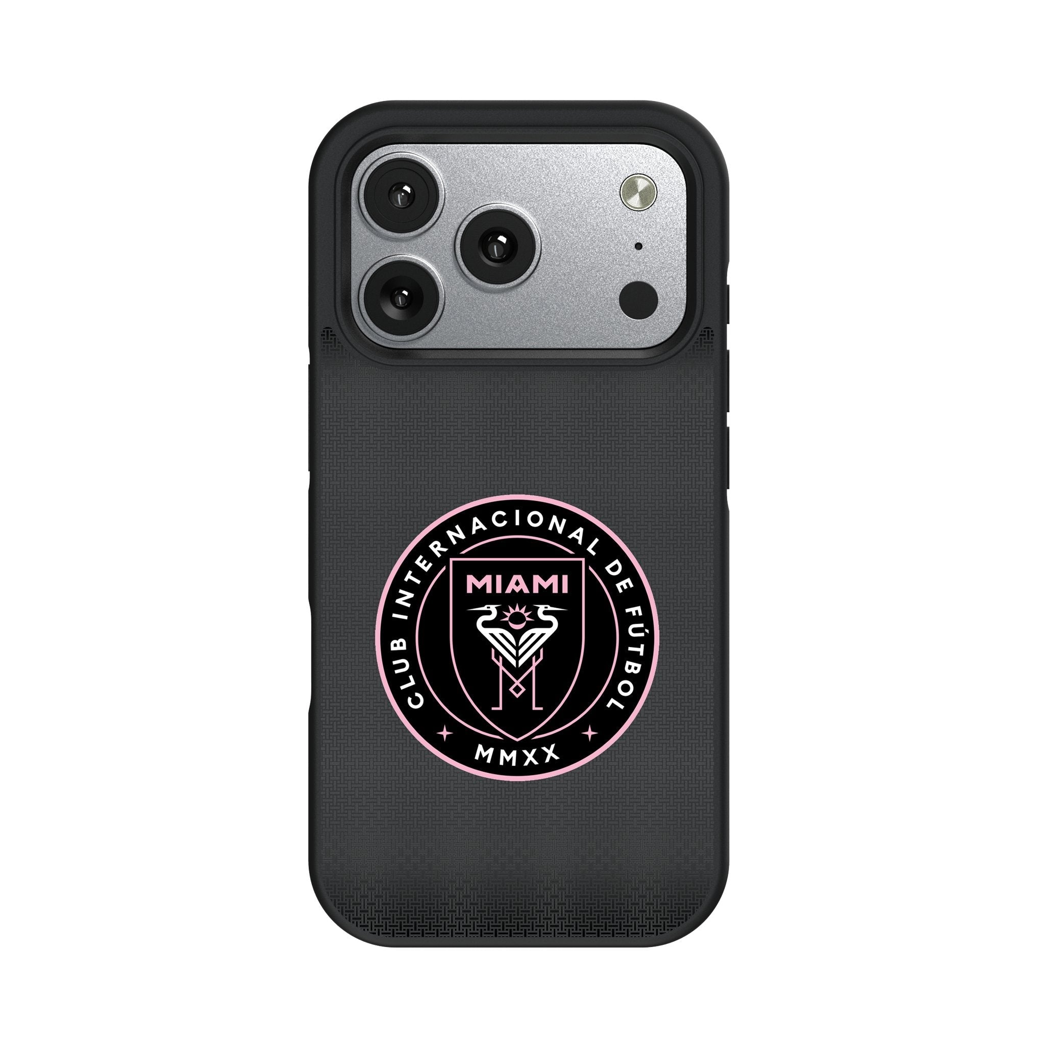 Inter Miami CF Linen Bump Phone Case for Apple iPhone 17 Series
