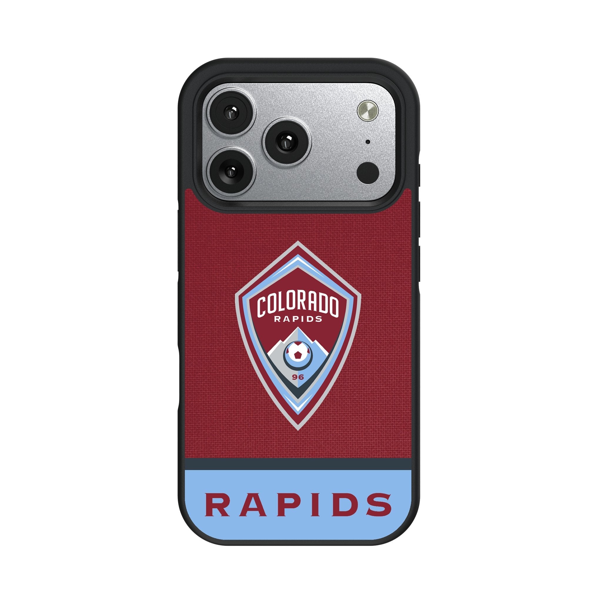 Colorado Rapids Endzone Solid Bump Phone Case for Apple iPhone 17 Series