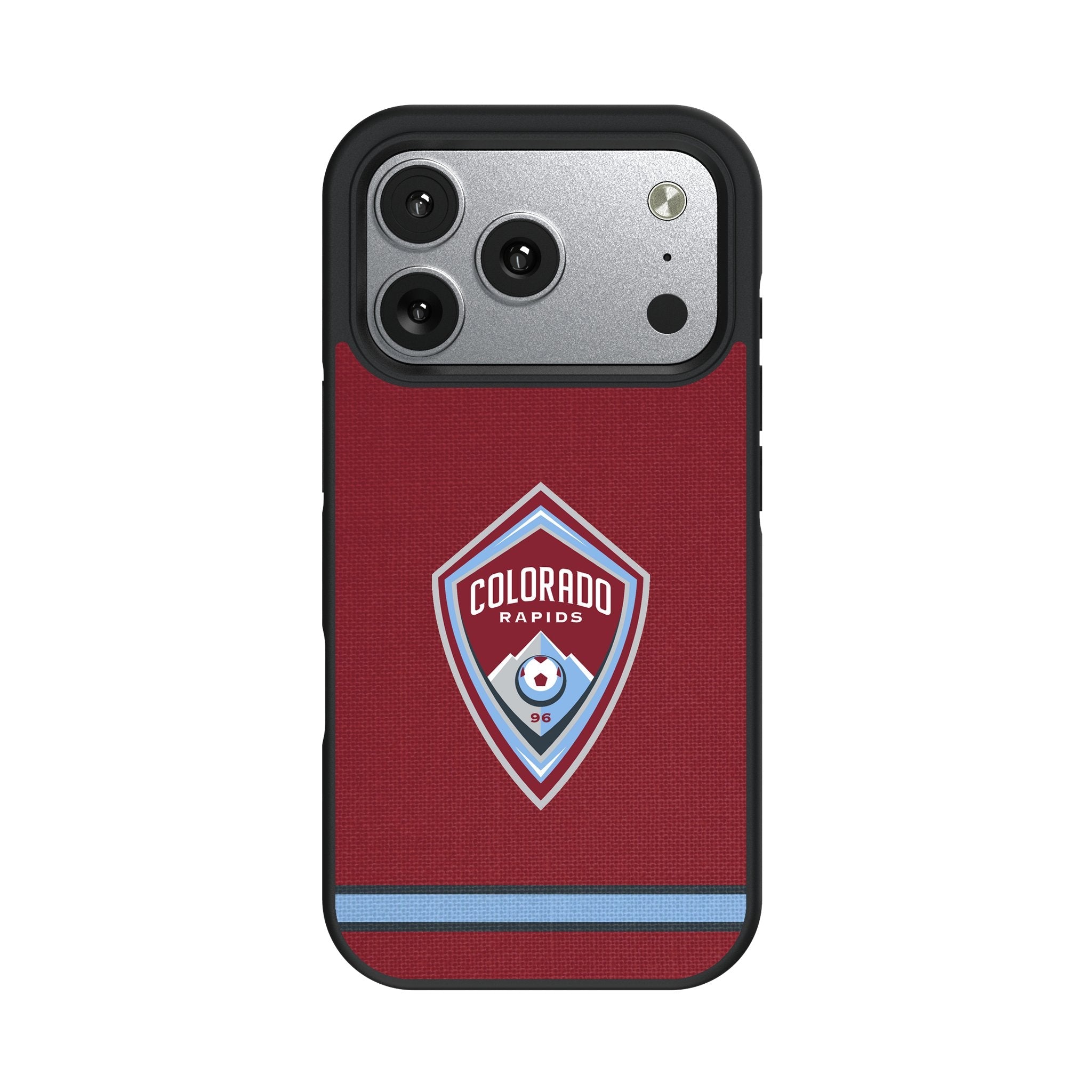 Colorado Rapids Stripe Bump Phone Case for Apple iPhone 17 Series