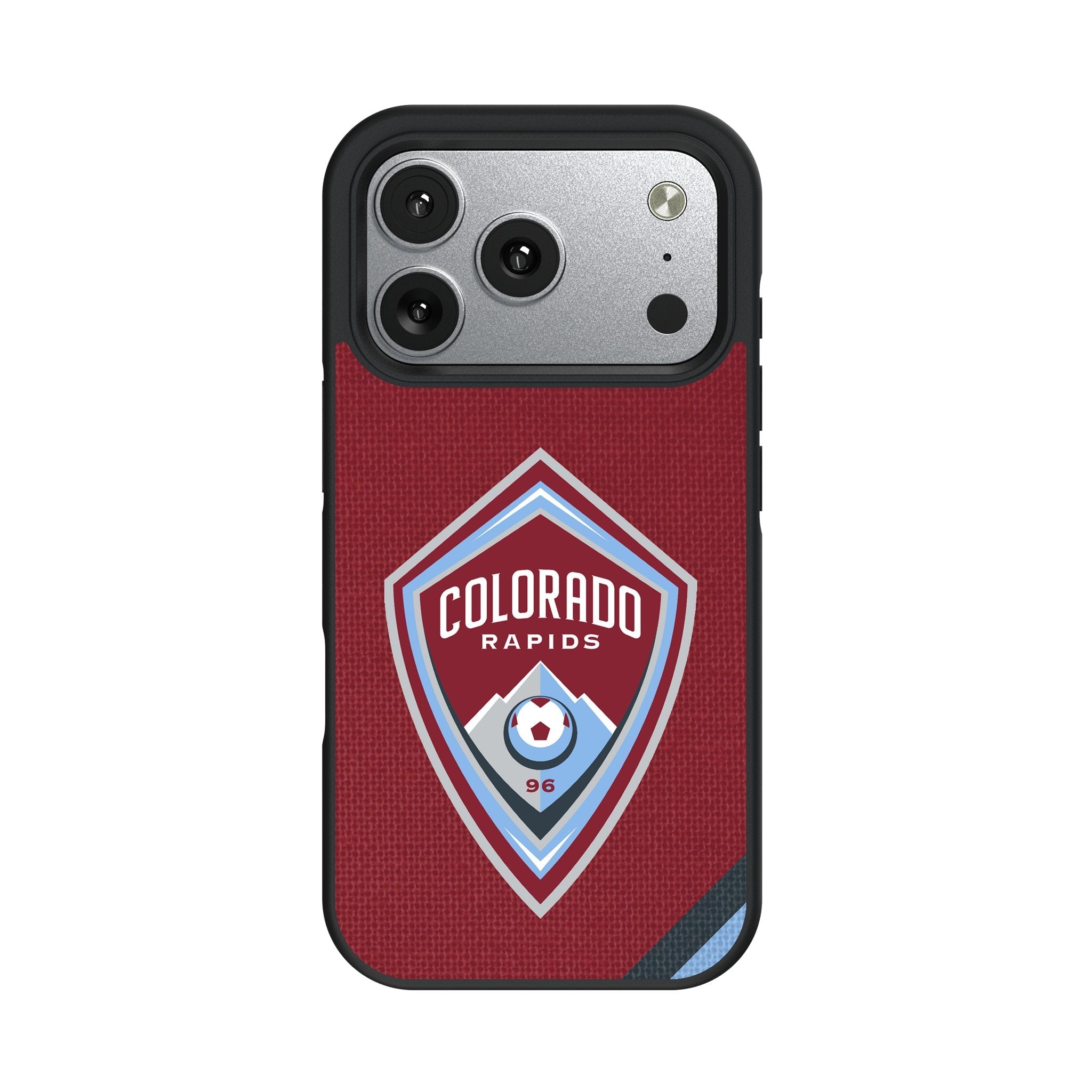 Colorado Rapids Diagonal Stripe Bump Phone Case for Apple iPhone 17 Series