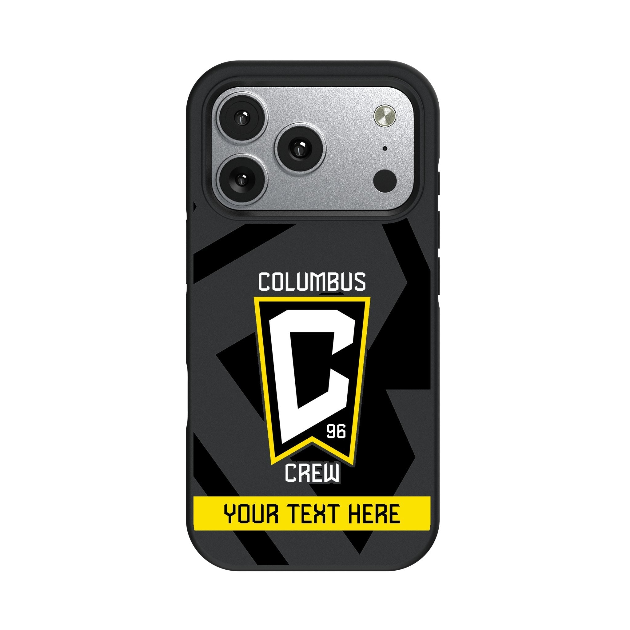 Columbus Crew Personalized Tilt Bump Phone Case for Apple iPhone 17 Series