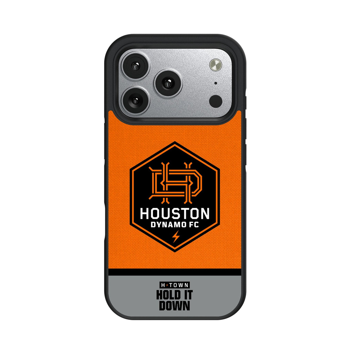 Houston Dynamo Endzone Solid Bump Phone Case for Apple iPhone 17 Series 2