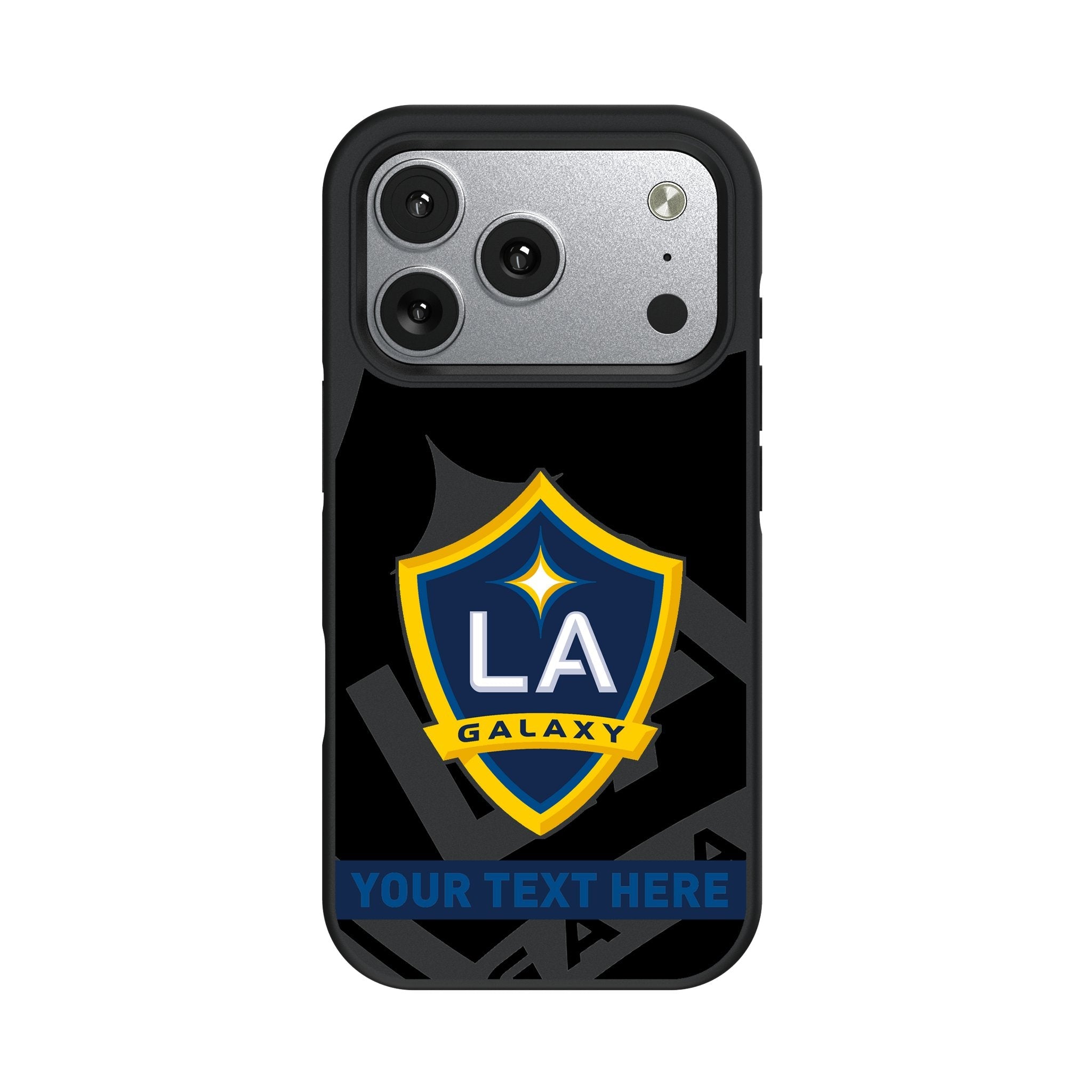 LA Galaxy Personalized Tilt Bump Phone Case for Apple iPhone 17 Series