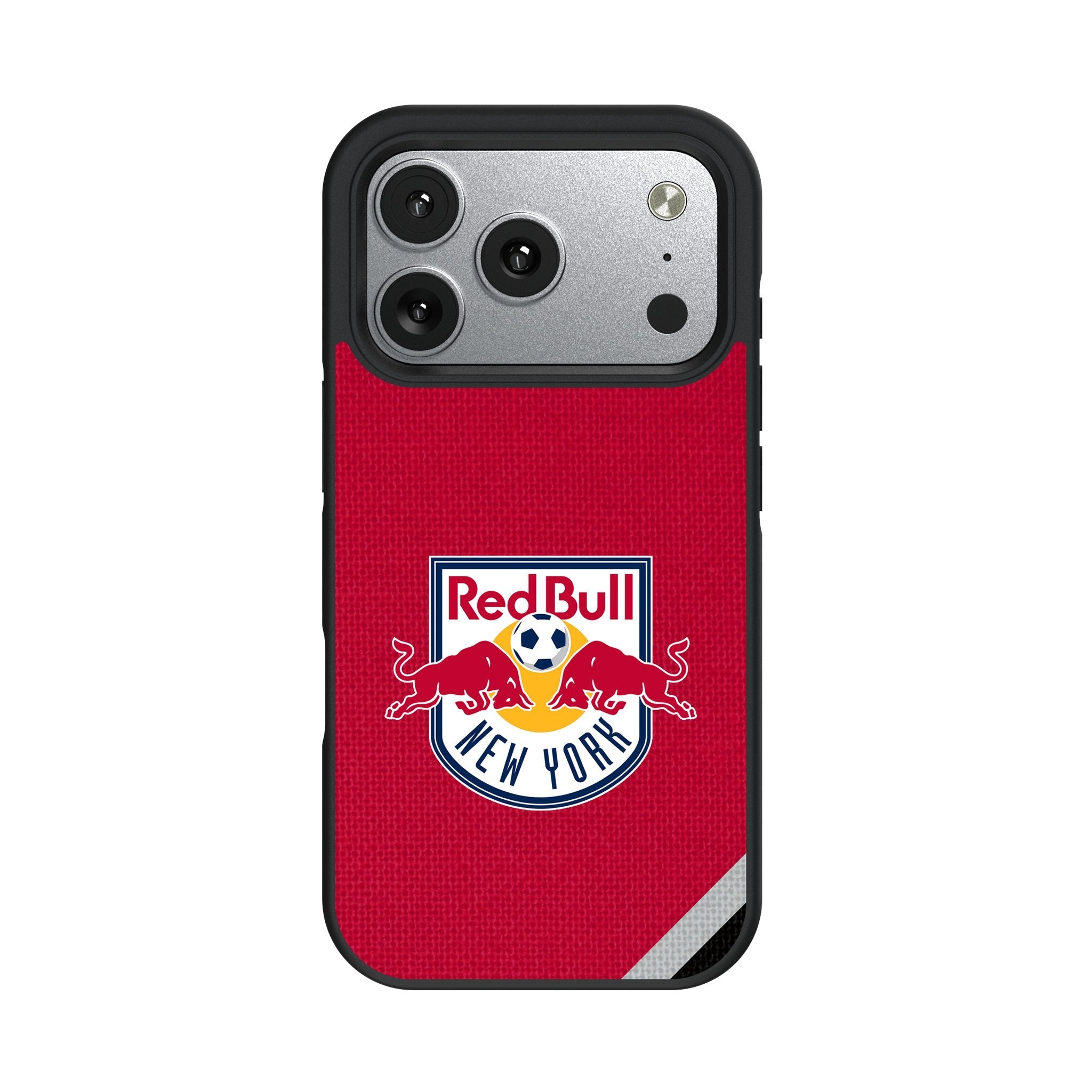 New York Red Bulls Diagonal Stripe Bump Phone Case for Apple iPhone 17 Series