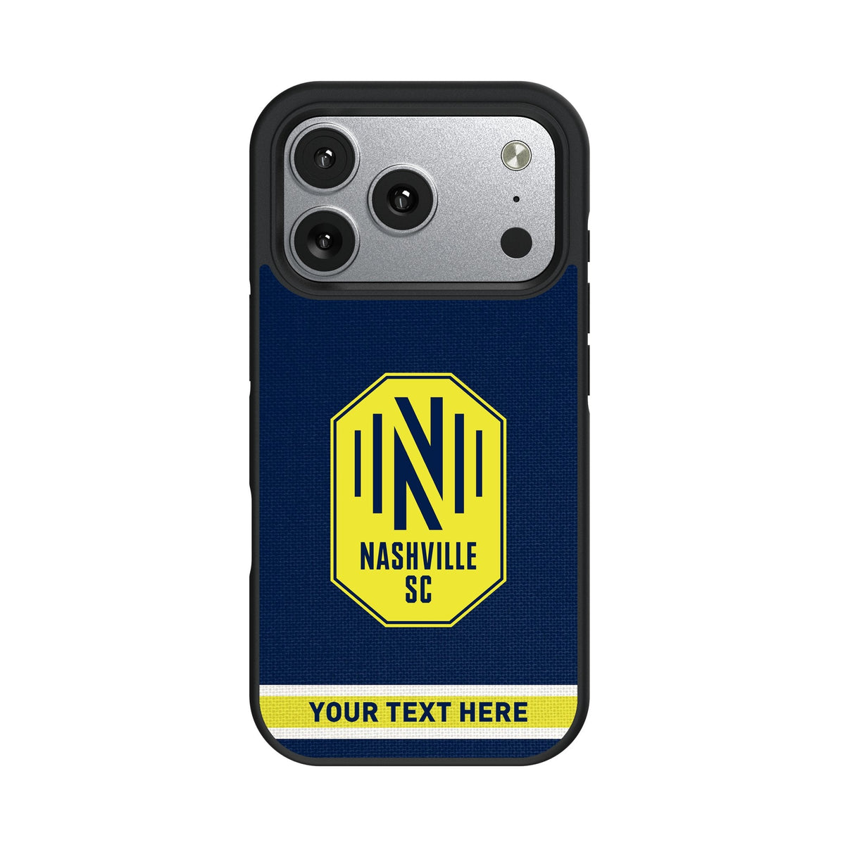 Nashville SC Personalized Stripe Bump Phone Case for Apple iPhone 17 Series 2