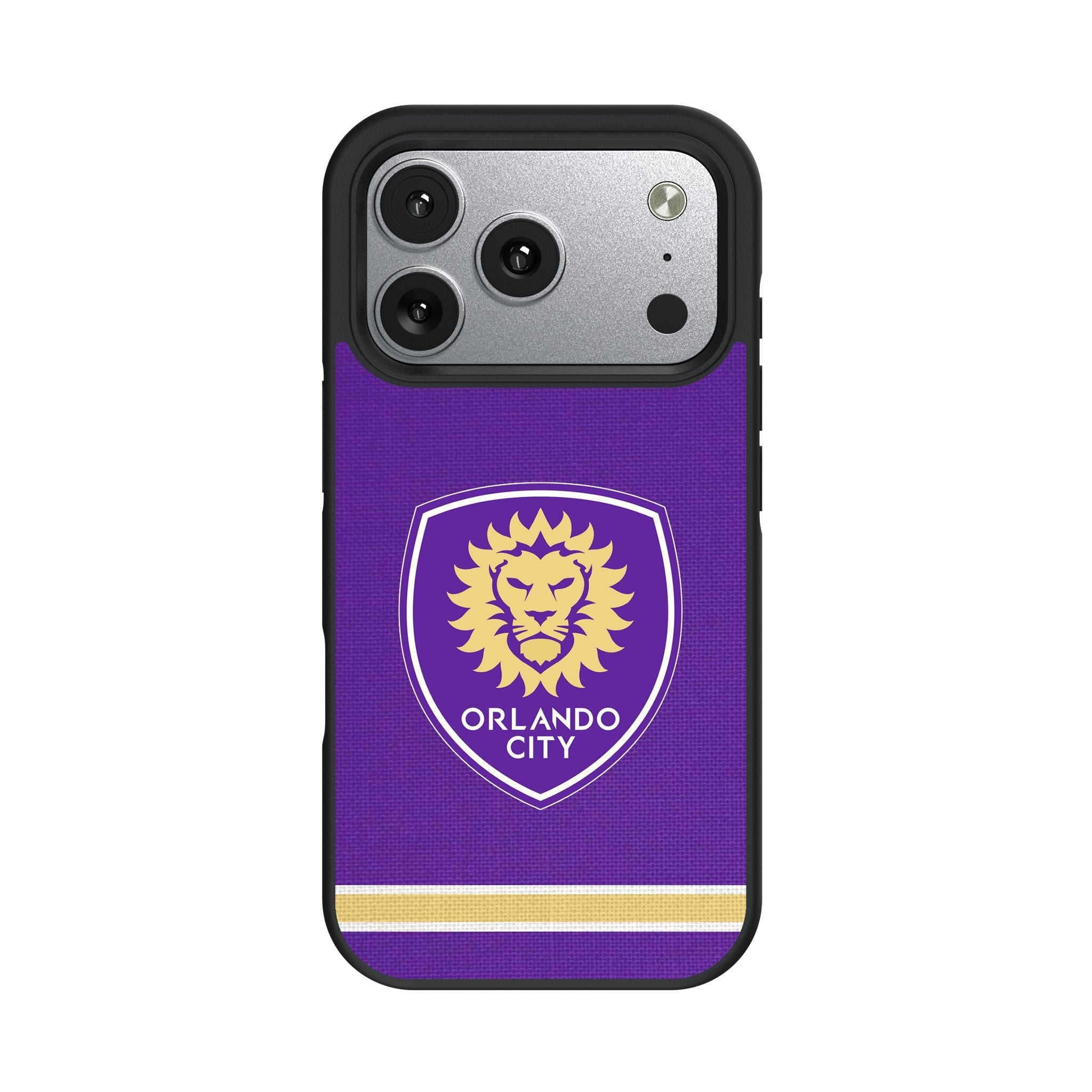 Orlando City Soccer Club Stripe Bump Phone Case for Apple iPhone 17 Series 2
