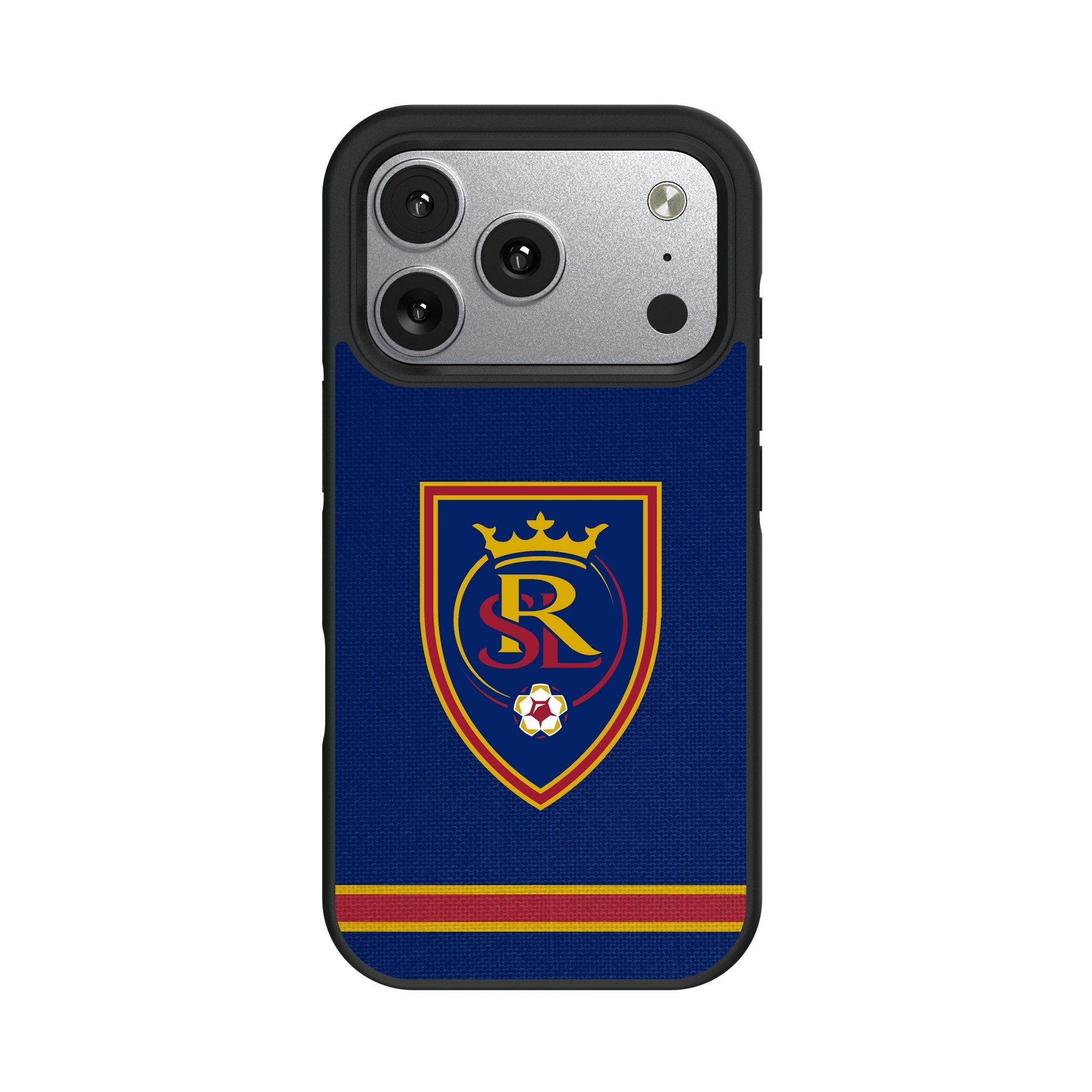 Real Salt Lake Stripe Bump Phone Case for Apple iPhone 17 Series