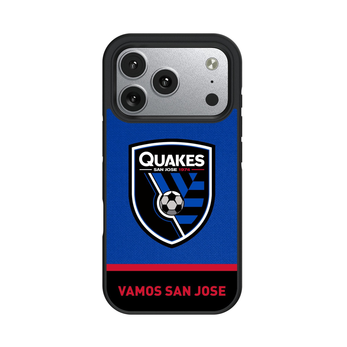 San Jose Earthquakes Endzone Solid Bump Phone Case for Apple iPhone 17 Series 2