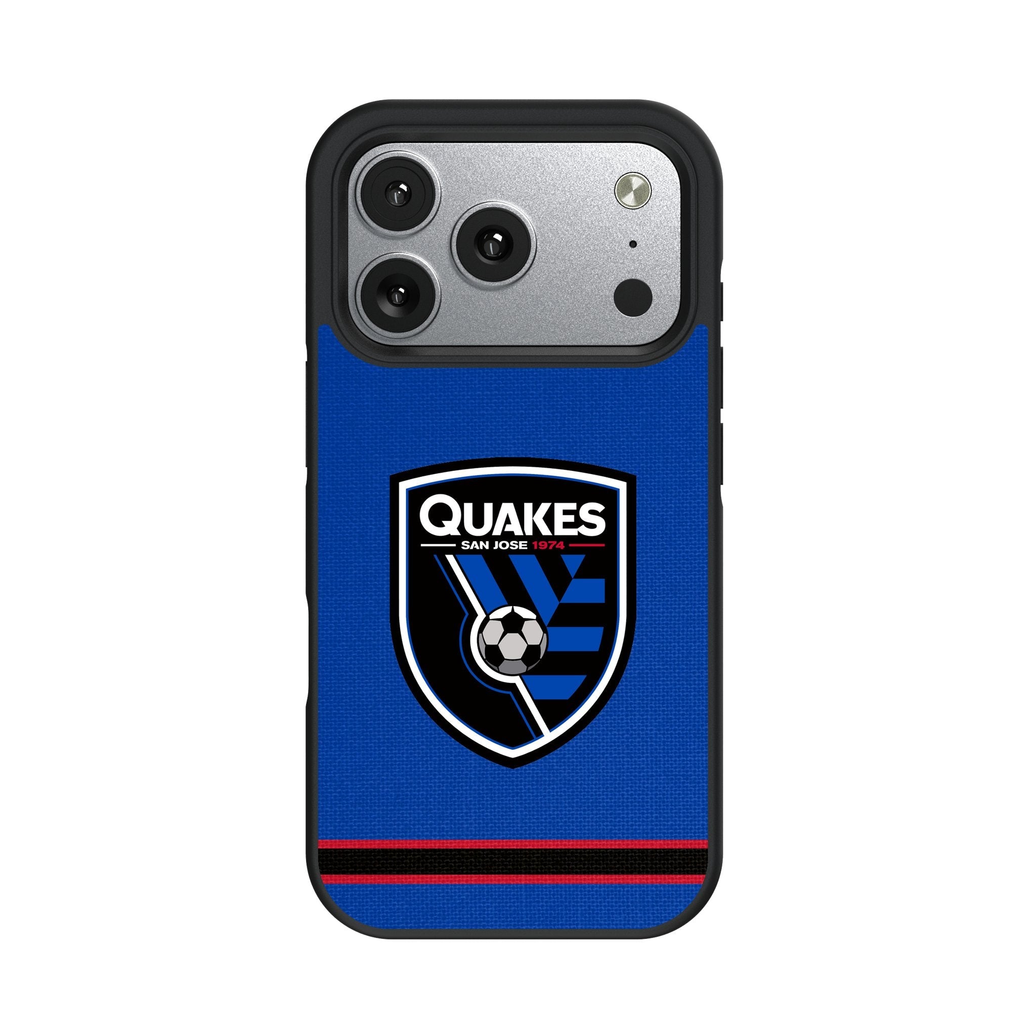 San Jose Earthquakes Stripe Bump Phone Case for Apple iPhone 17 Series 2