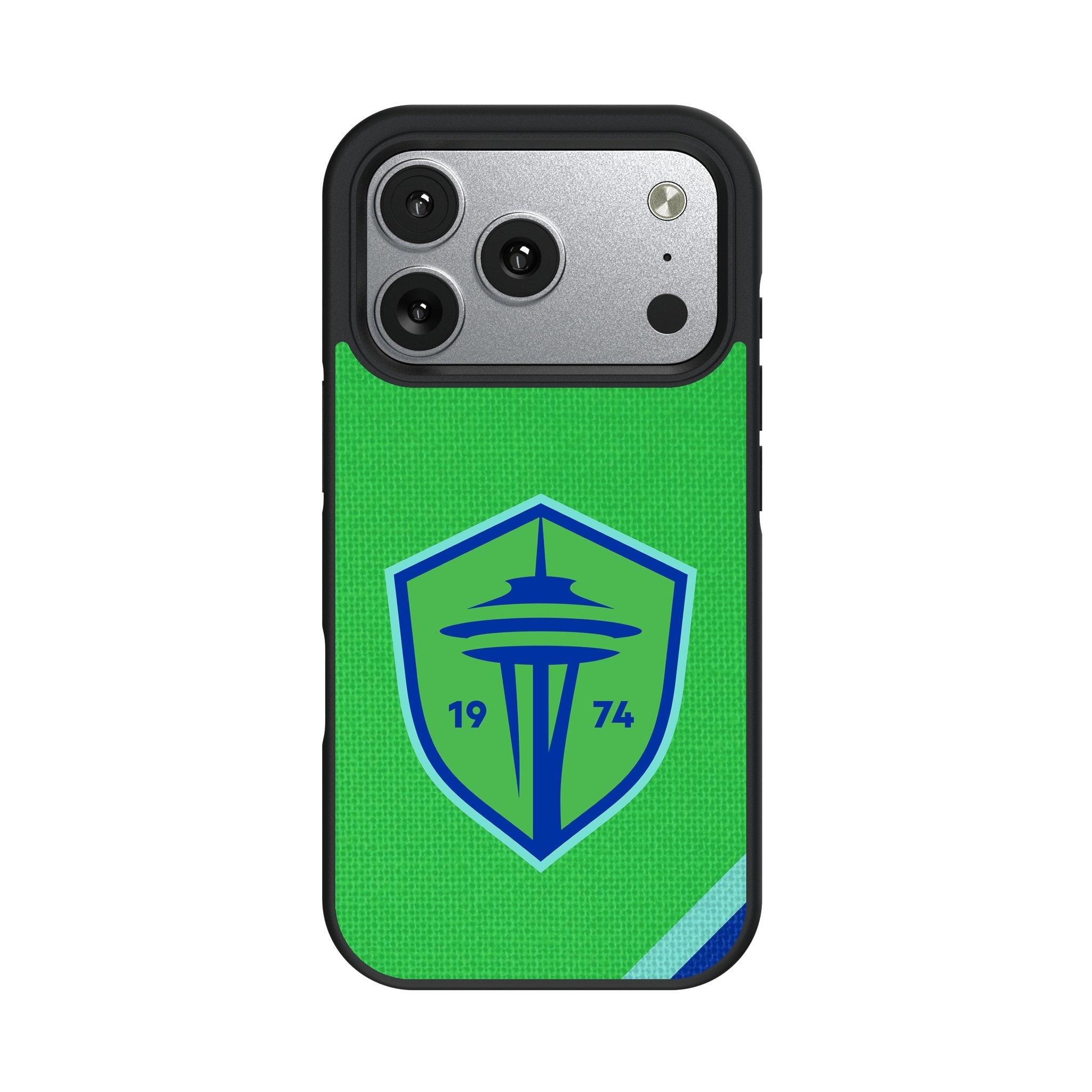Seattle Sounders FC Diagonal Stripe Bump Phone Case for Apple iPhone 17 Series 2