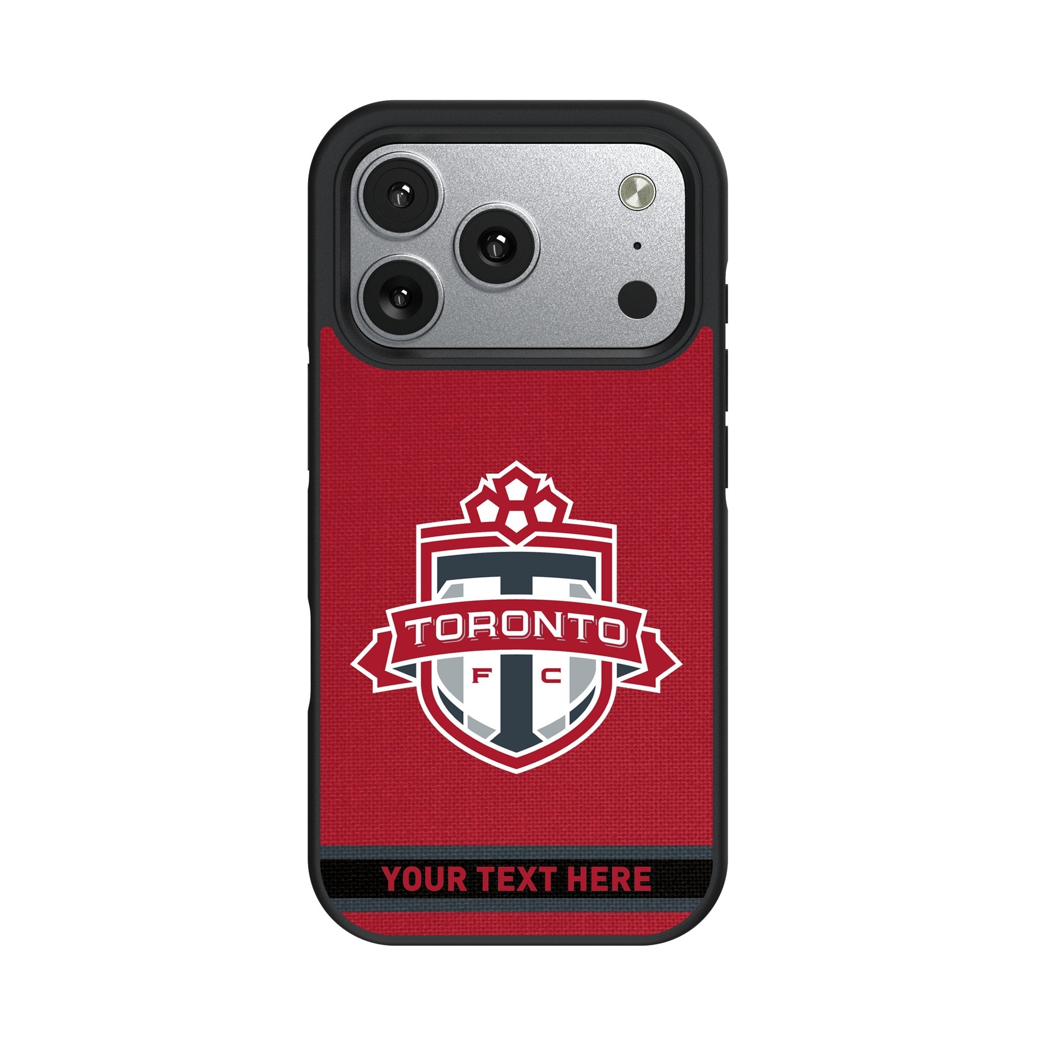 Toronto FC Personalized Stripe Bump Phone Case for Apple iPhone 17 Series 2