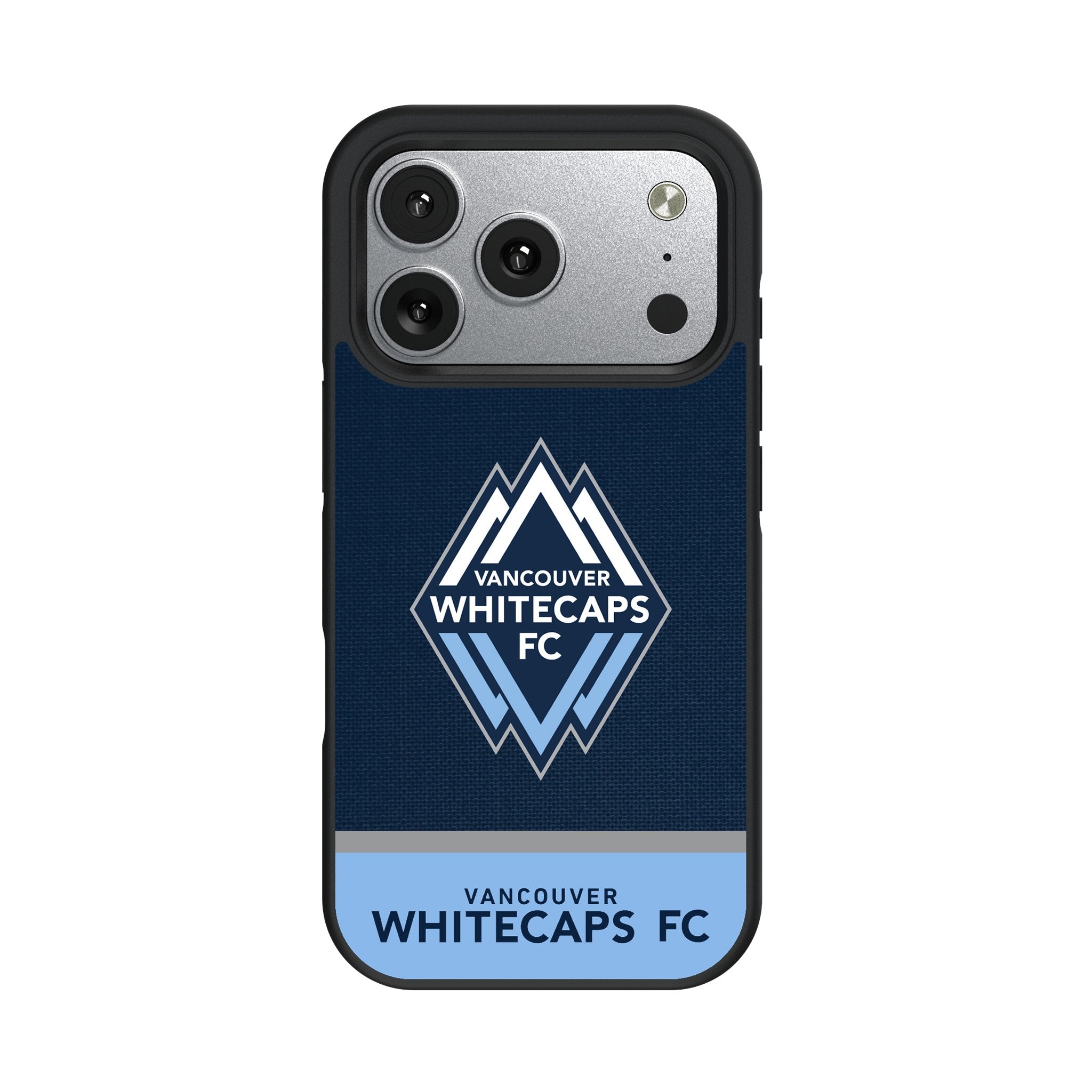 Vancouver Whitecaps Endzone Solid Bump Phone Case for Apple iPhone 17 Series