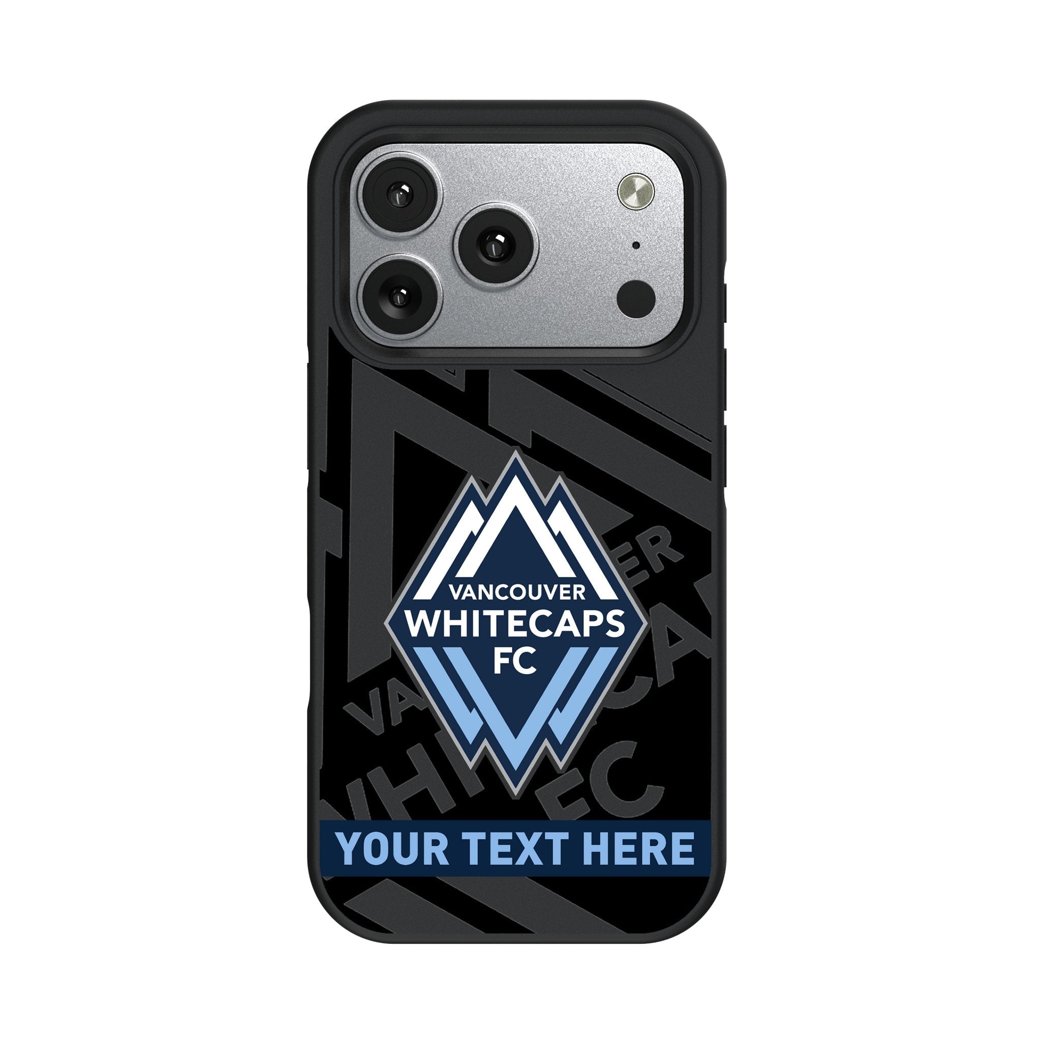 Vancouver Whitecaps Personalized Tilt Bump Phone Case for Apple iPhone 17 Series