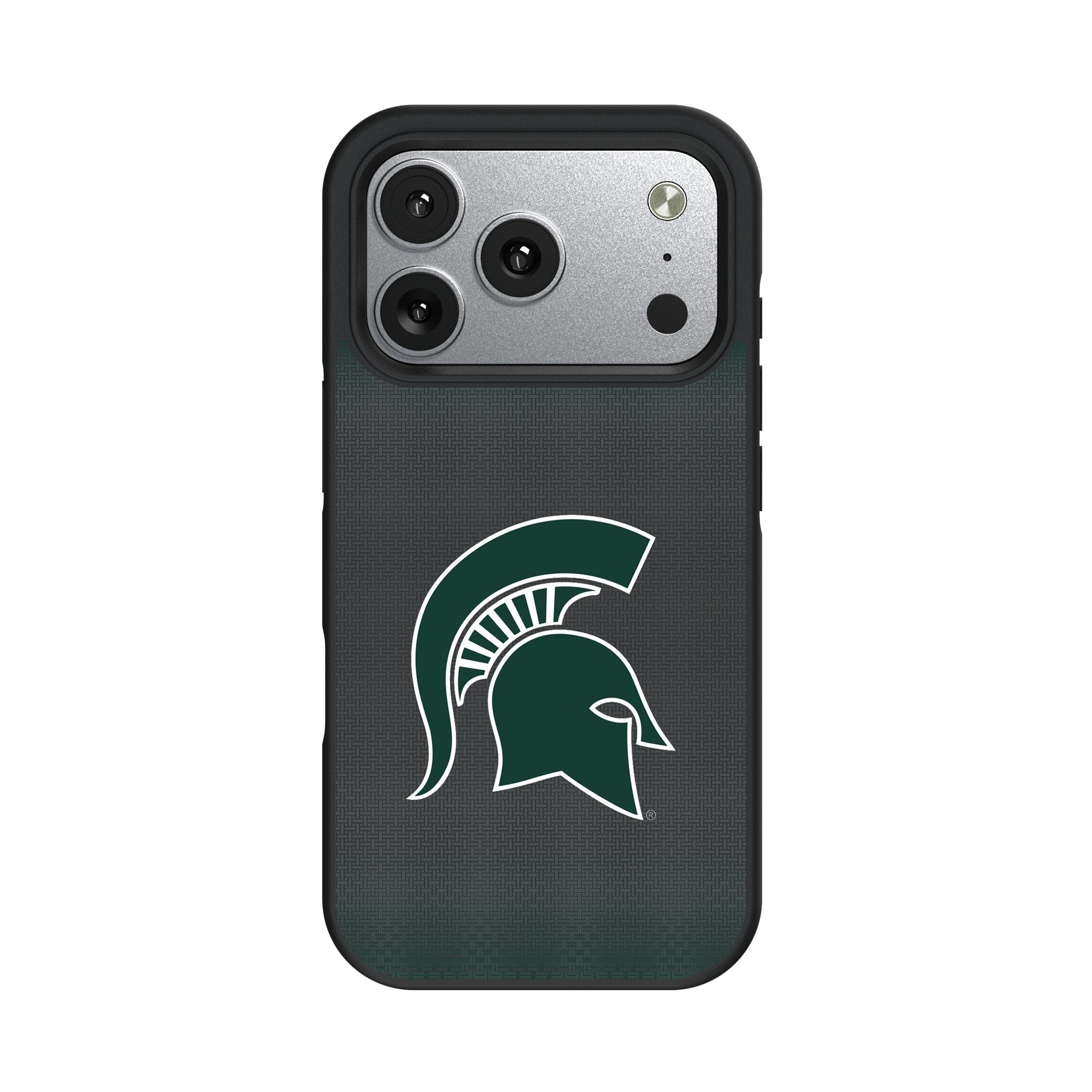 Michigan State University Spartans Linen Bump Phone Case for Apple iPhone 17 Series 2