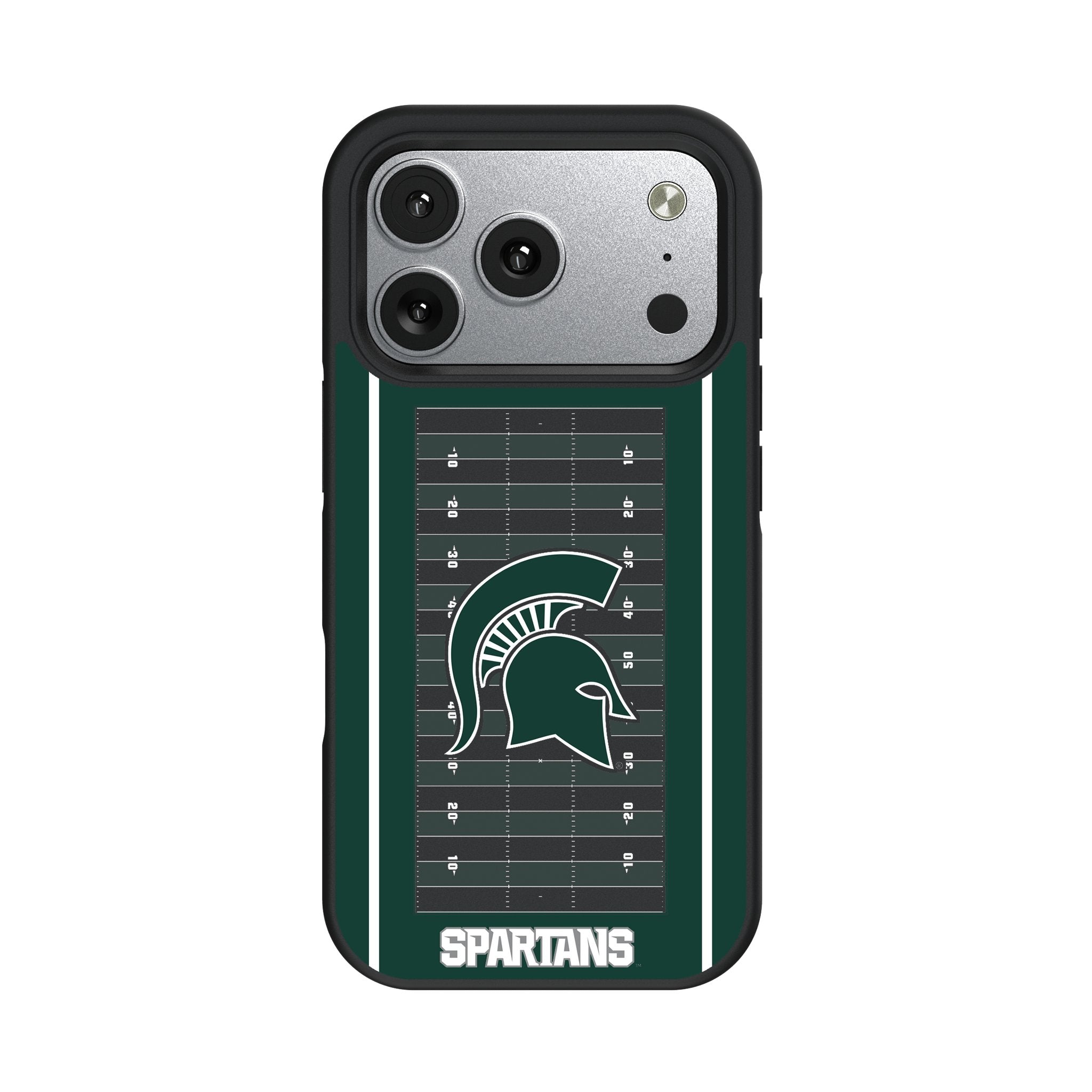 Michigan State University Spartans Field Bump Phone Case for Apple iPhone 17 Series