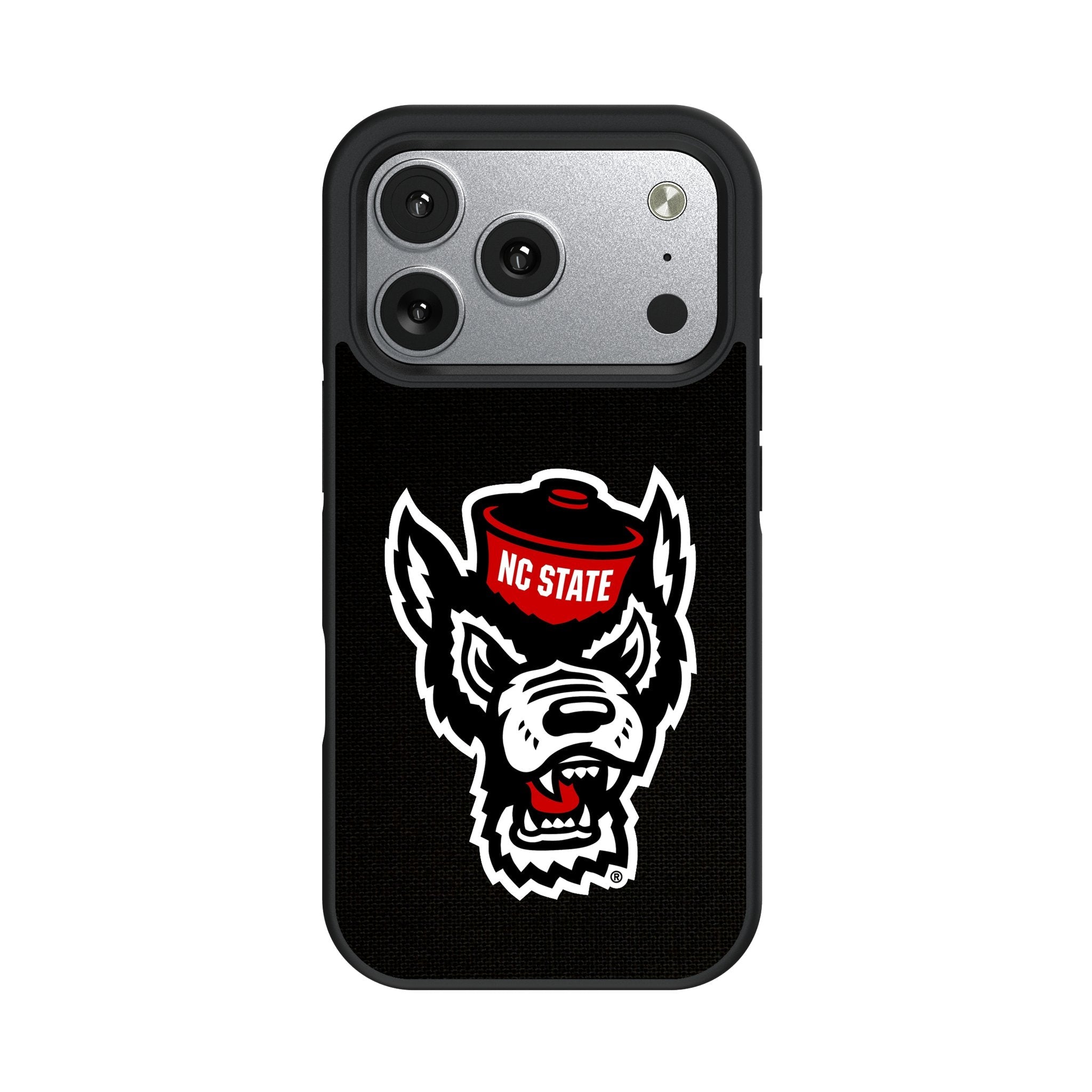North Carolina State University Wolfpack Solid Bump Phone Case for Apple iPhone 17 Series