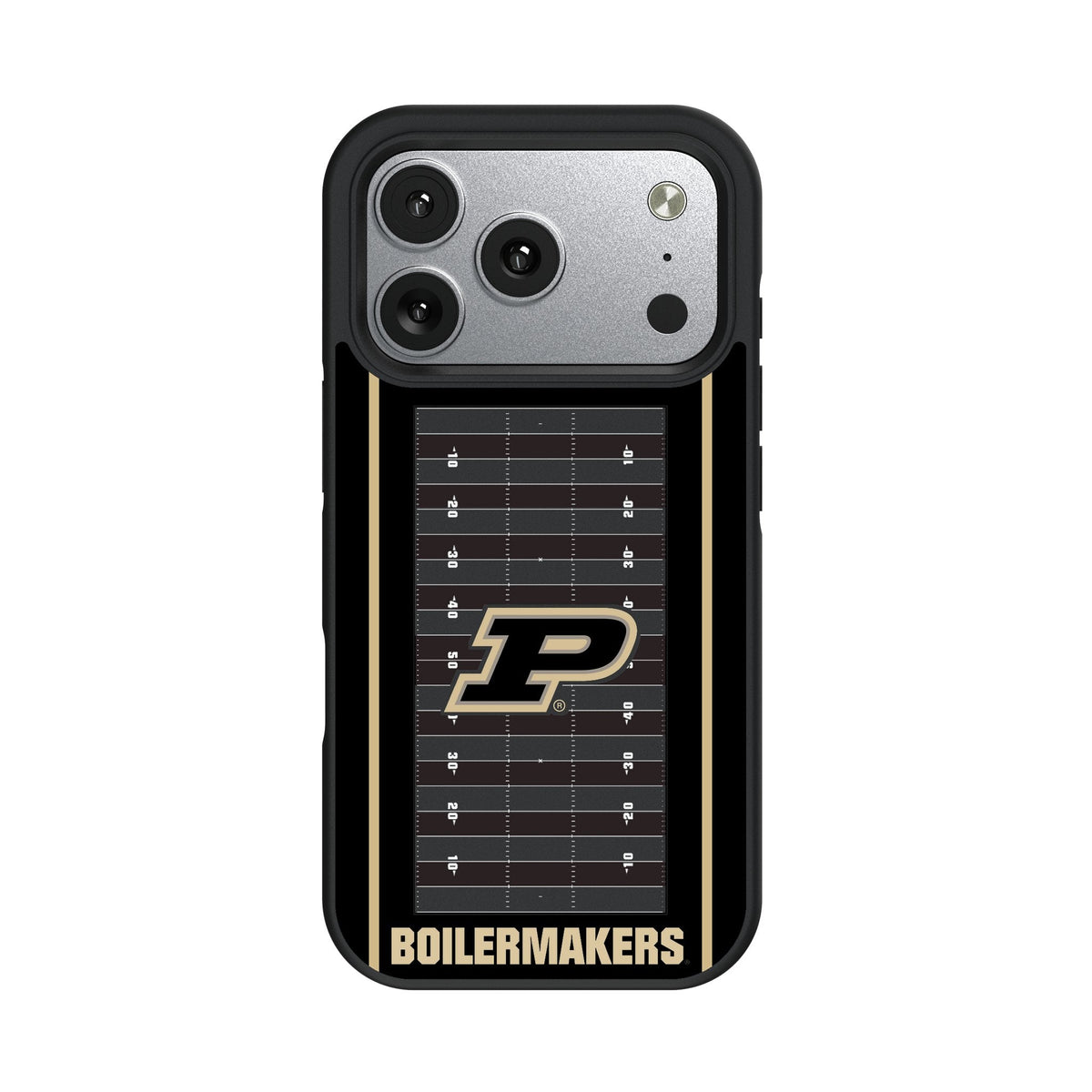 Purdue University Boilermakers Field Bump Phone Case for Apple iPhone 17 Series