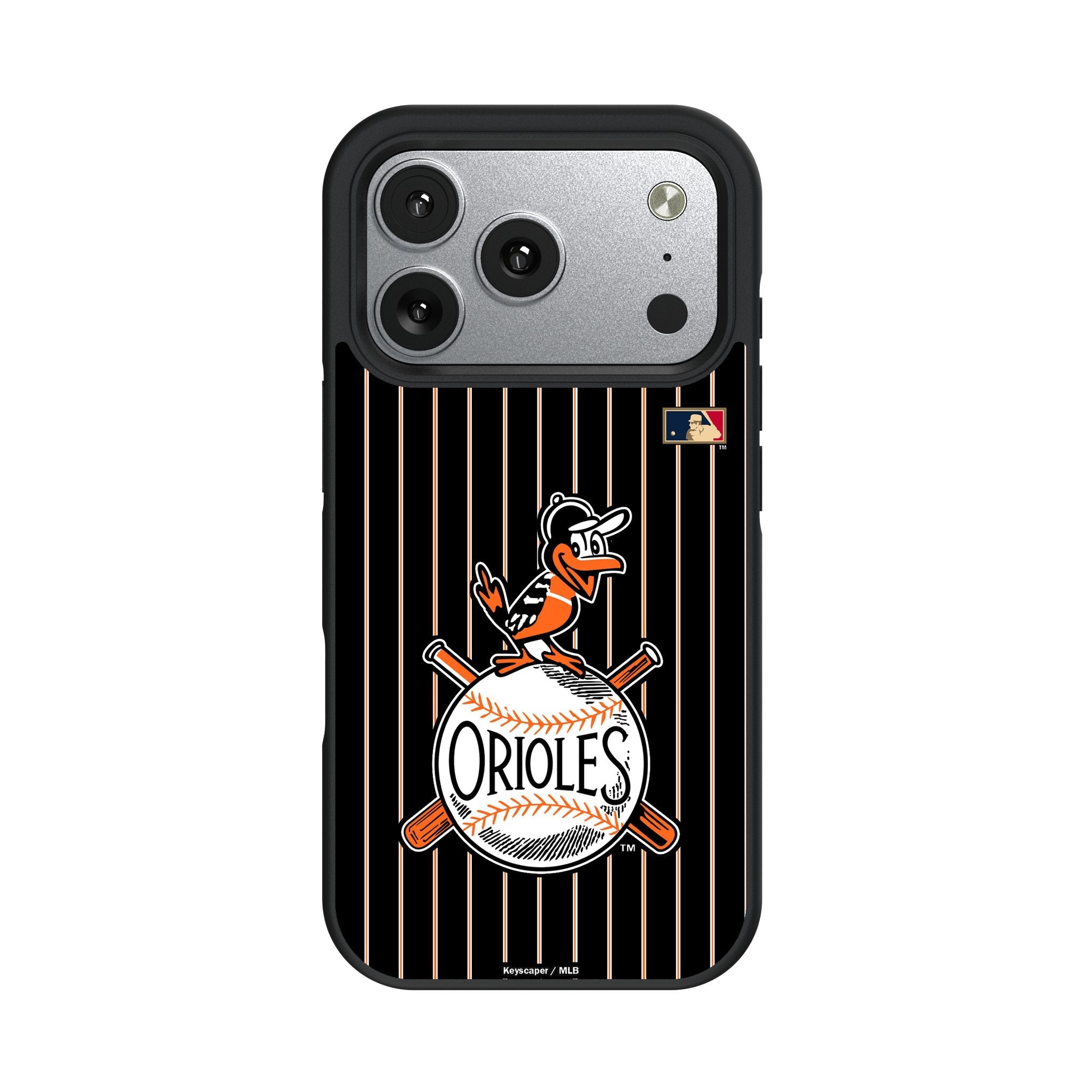 Baltimore Orioles 1954-1963 - Cooperstown Collection Pinstripe Bump Phone Case for Apple iPhone 17 Series